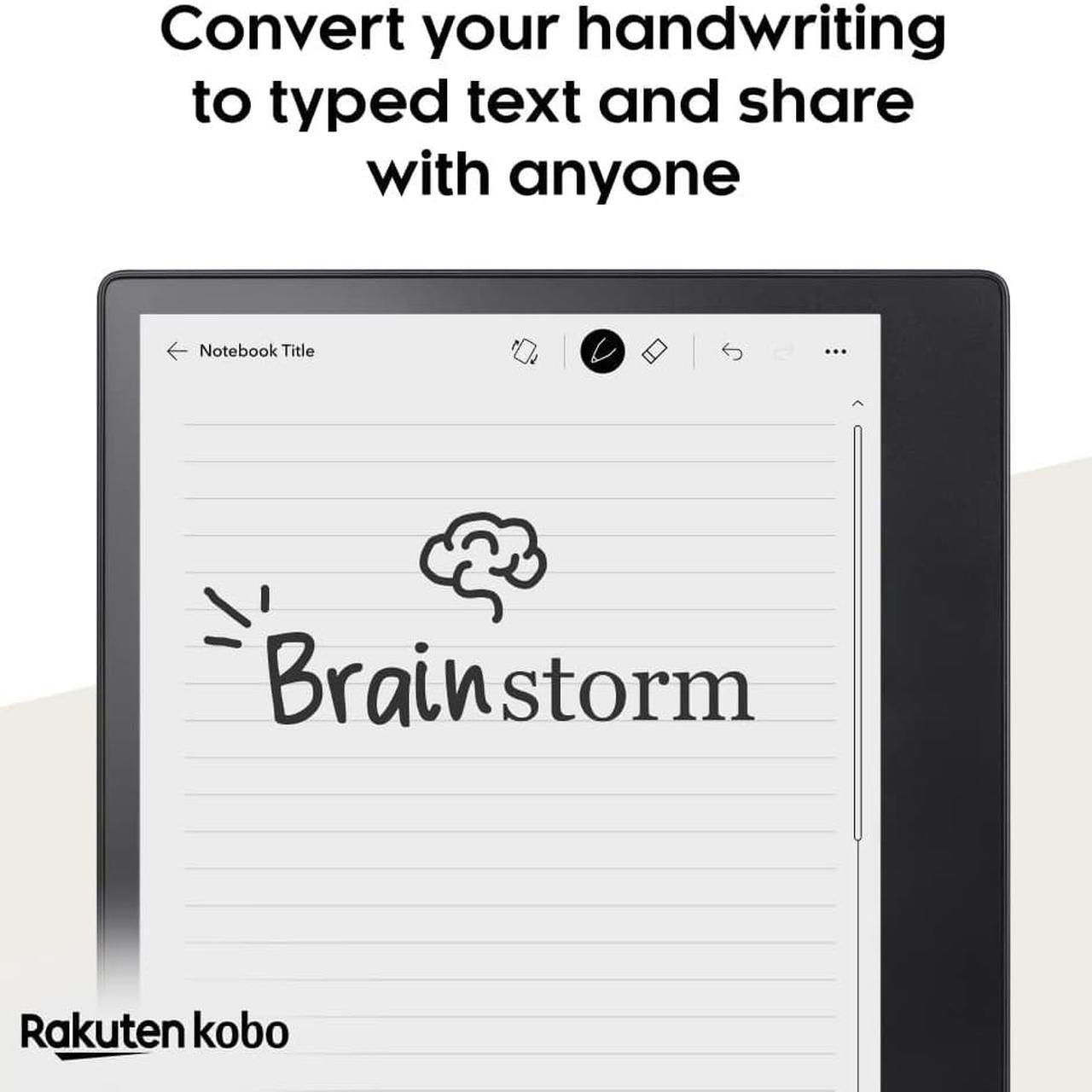 Alt view image 9 of 11 - Kobo Elipsa 2E | eReader | 10.3" Glare-Free Touchscreen with ComfortLight PRO | Includes Kobo Stylus 2 | Adjustable Brightness | Wi-Fi | Carta E Ink Technology | 32GB of Storage