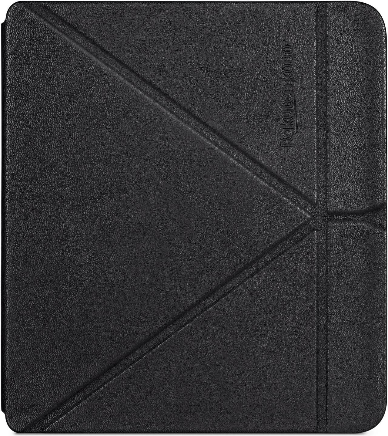 Alt view image 2 of 12 - Kobo Libra 2 SleepCover Case | Black | Sleep/Wake Technology | Built-in 2-Way Stand | Vegan Leather | Compatible with 7 Kobo Libra 2 eReader