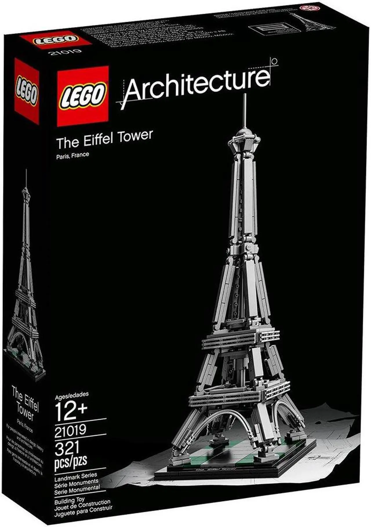 Alt view image 9 of 10 - LEGO Architecture The Eiffel Tower