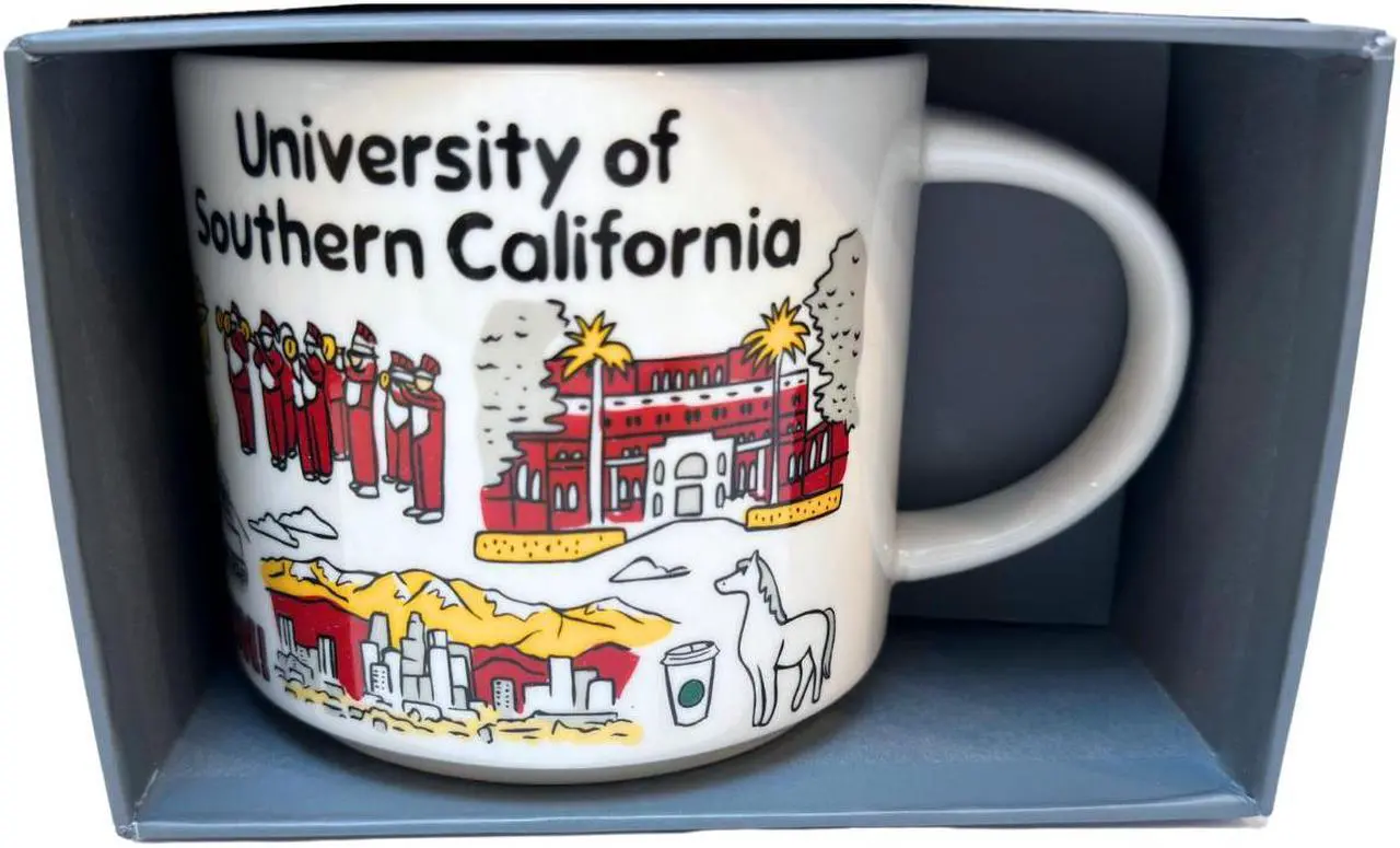 Alt view image 3 of 4 - Starbucks Been There Series Campus Collection University of Southern California Ceramic Mug, 14 Oz