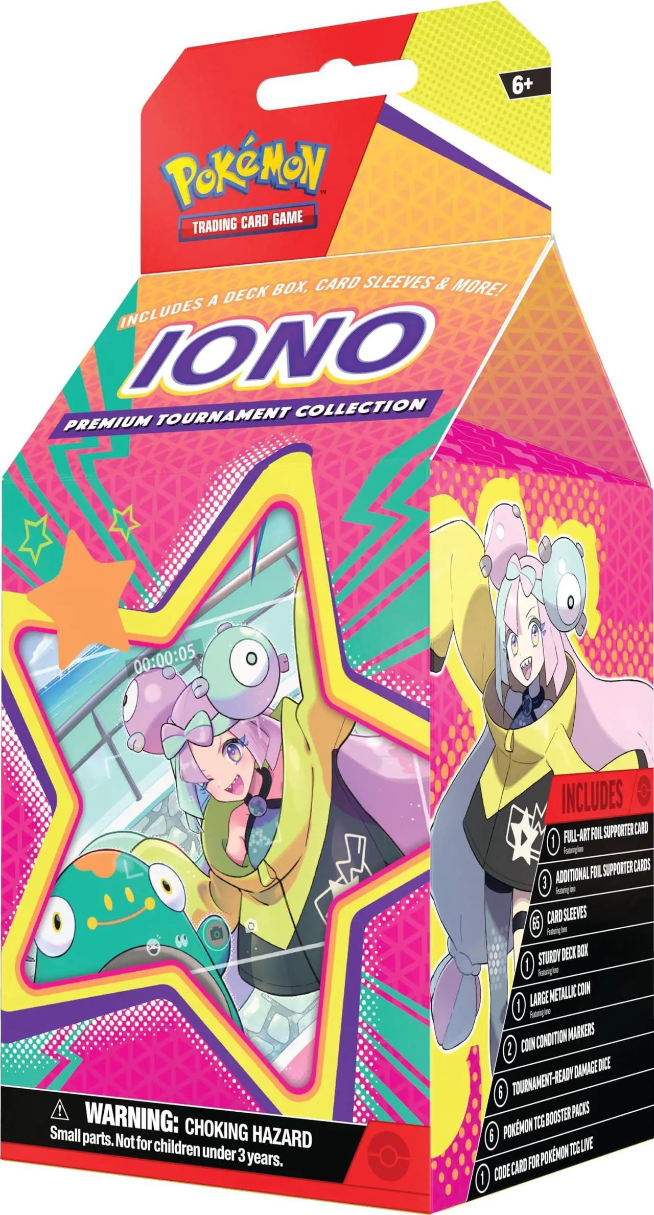 Alt view image 3 of 4 - Pokemon TCG: Iono Premium Tournament Collection Box