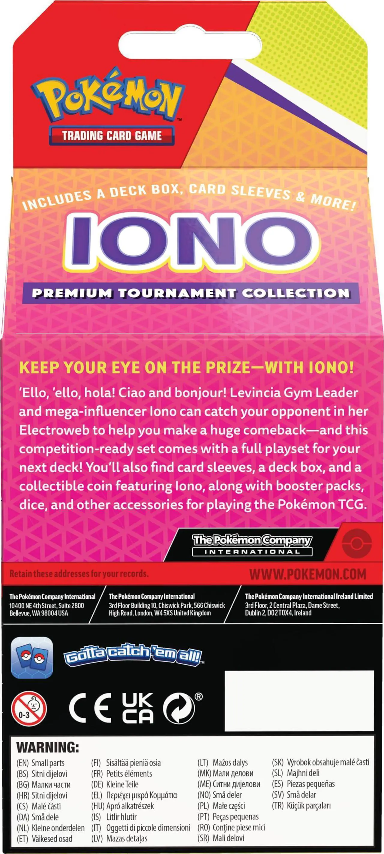 Alt view image 4 of 4 - Pokemon TCG: Iono Premium Tournament Collection Box