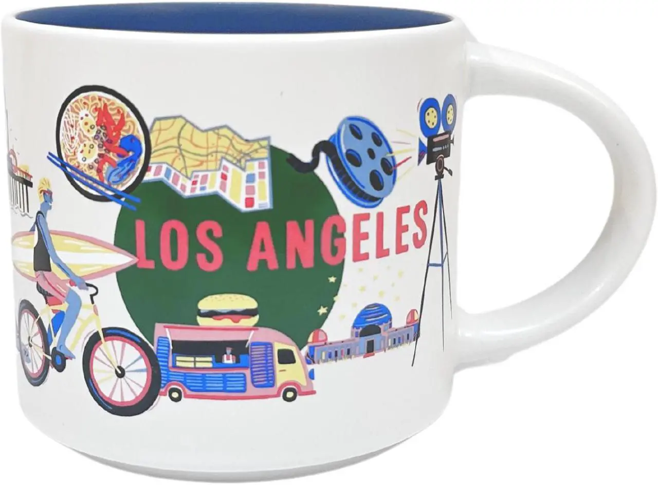 Main image of Starbucks Discovery Series Los Angeles Ceramic Mug, 14 Oz