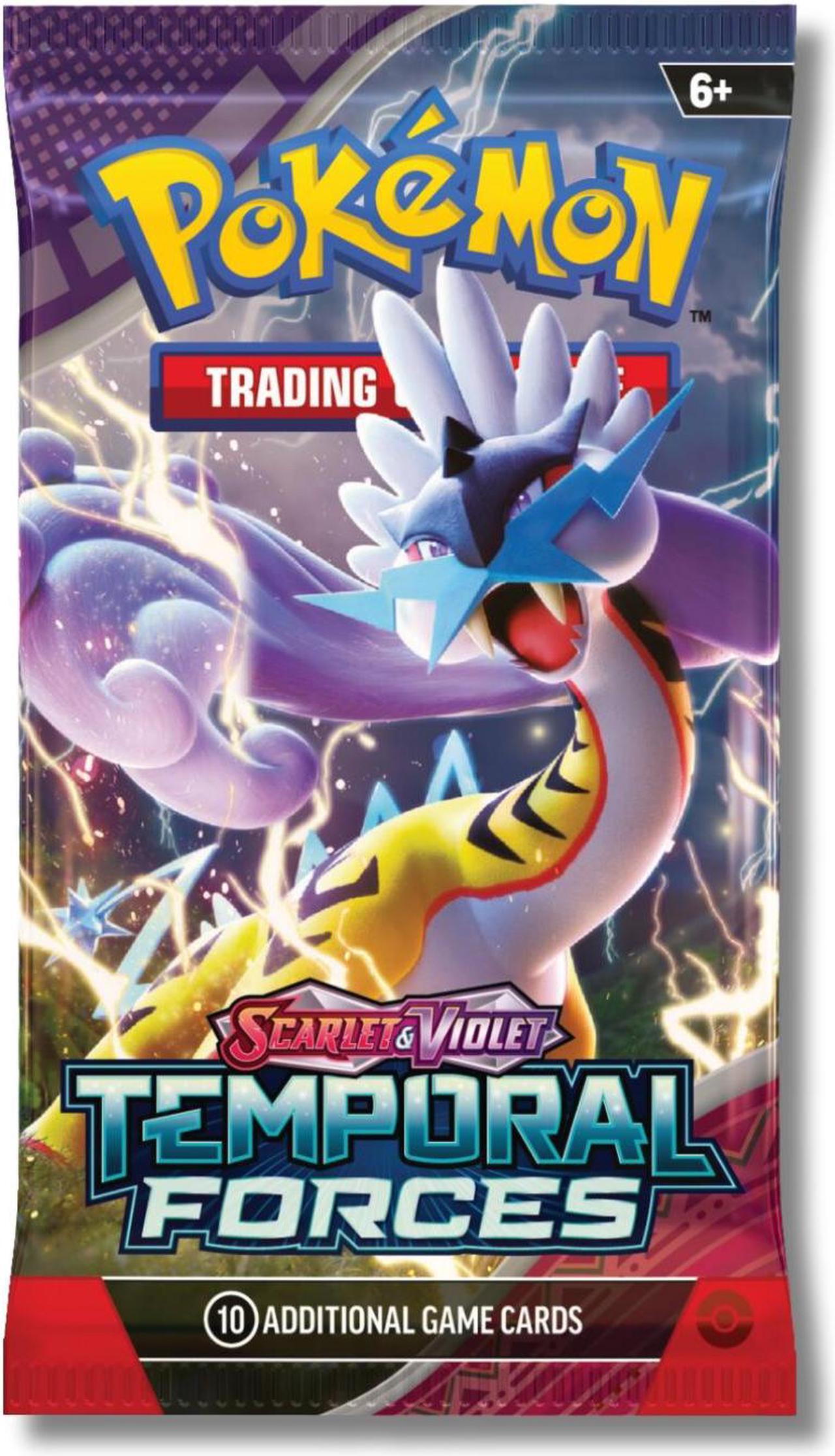 Main image of Pokemon Scarlet & Violet Temporal Forces Booster Pack | Raging Bolt