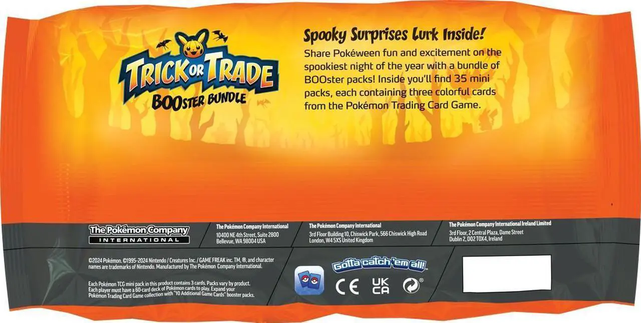 Alt view image 2 of 3 - Pokemon 2024 Trick or Trade | 35-Mini-Booster-Pack Bundle