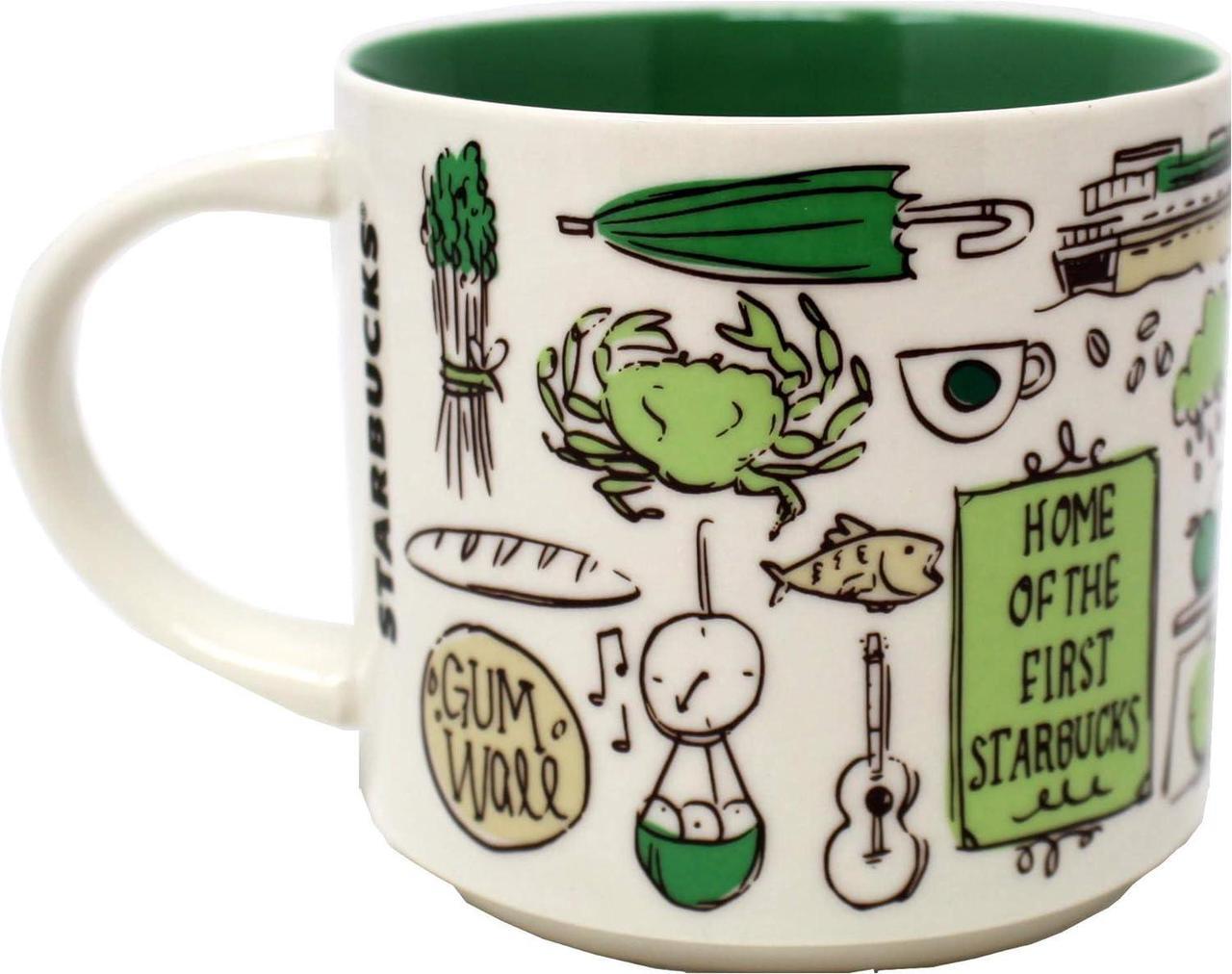 Alt view image 3 of 6 - Starbucks Been There Series Pike Place Ceramic Mug, 14 Oz
