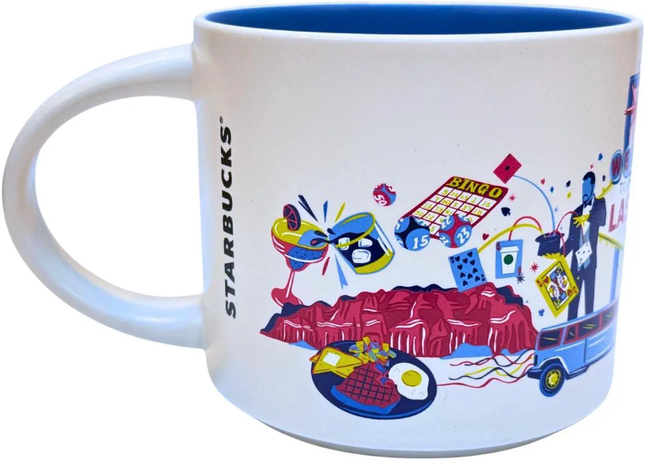 Alt view image 3 of 5 - Starbucks Discovery Series Las Vegas Ceramic Mug, 14 Oz