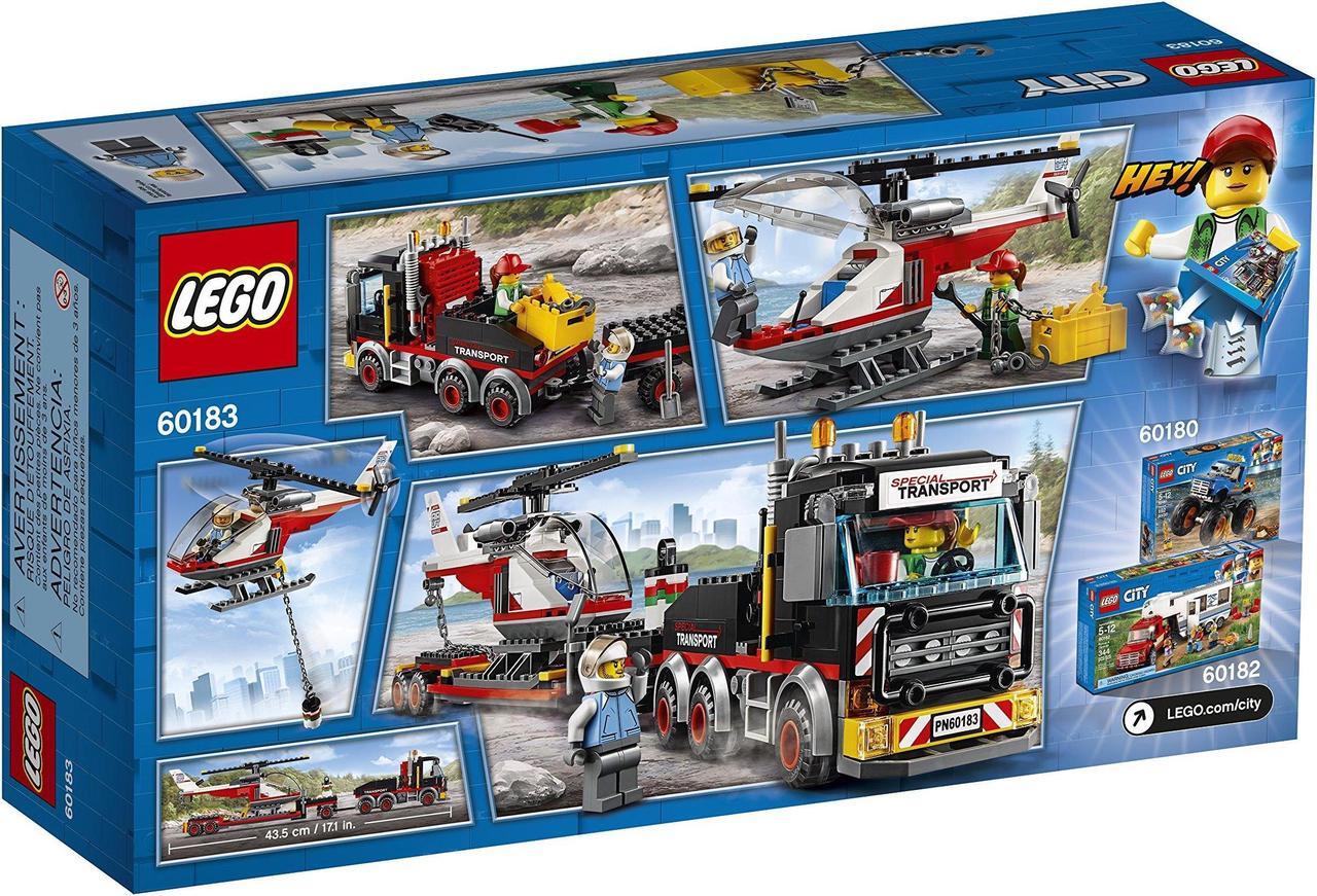 Alt view image 15 of 18 - Lego City Heavy Cargo Transport 60183