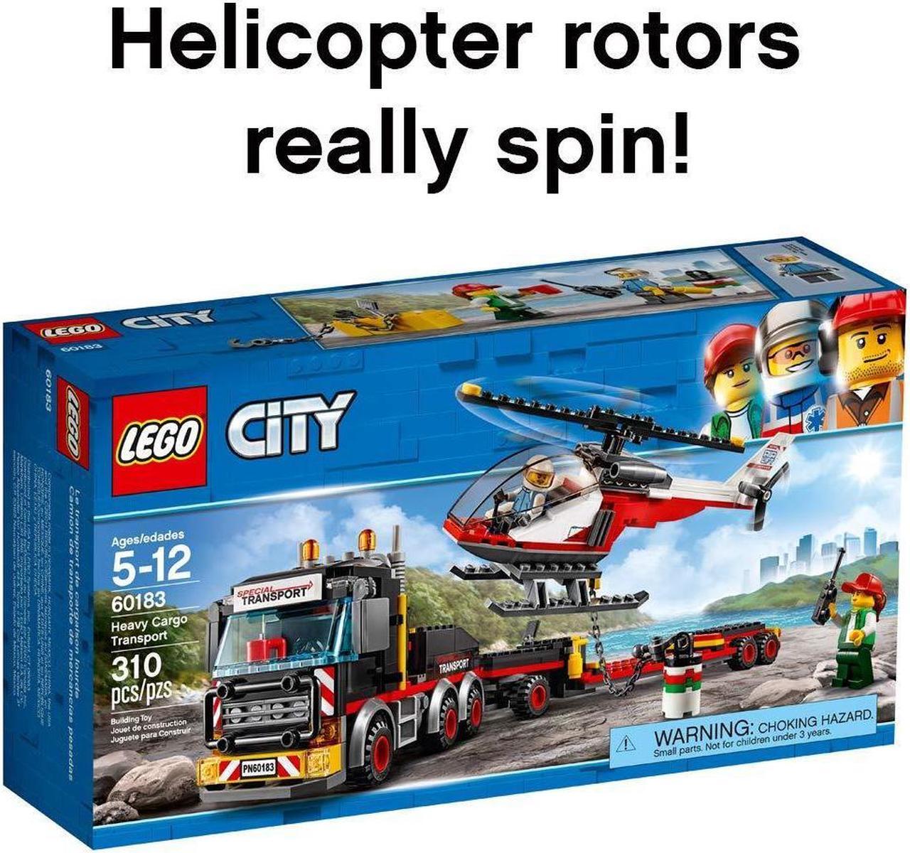 Alt view image 13 of 18 - Lego City Heavy Cargo Transport 60183