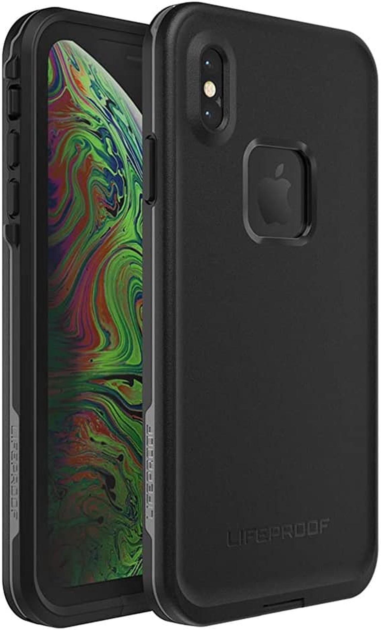 Alt view image 3 of 4 - Lifeproof FRE SERIES for Apple iPhone Xs - Asphalt (Black/Dark Grey)
