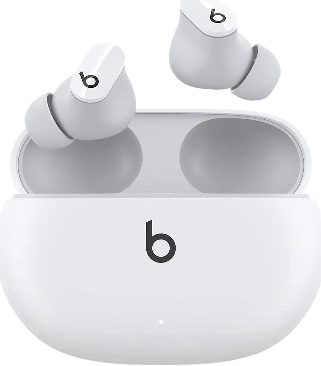 Alt view image 19 of 20 - Beats Studio Buds True Wireless Noise Cancelling Earphones (MJ4Y3LL/A) – White