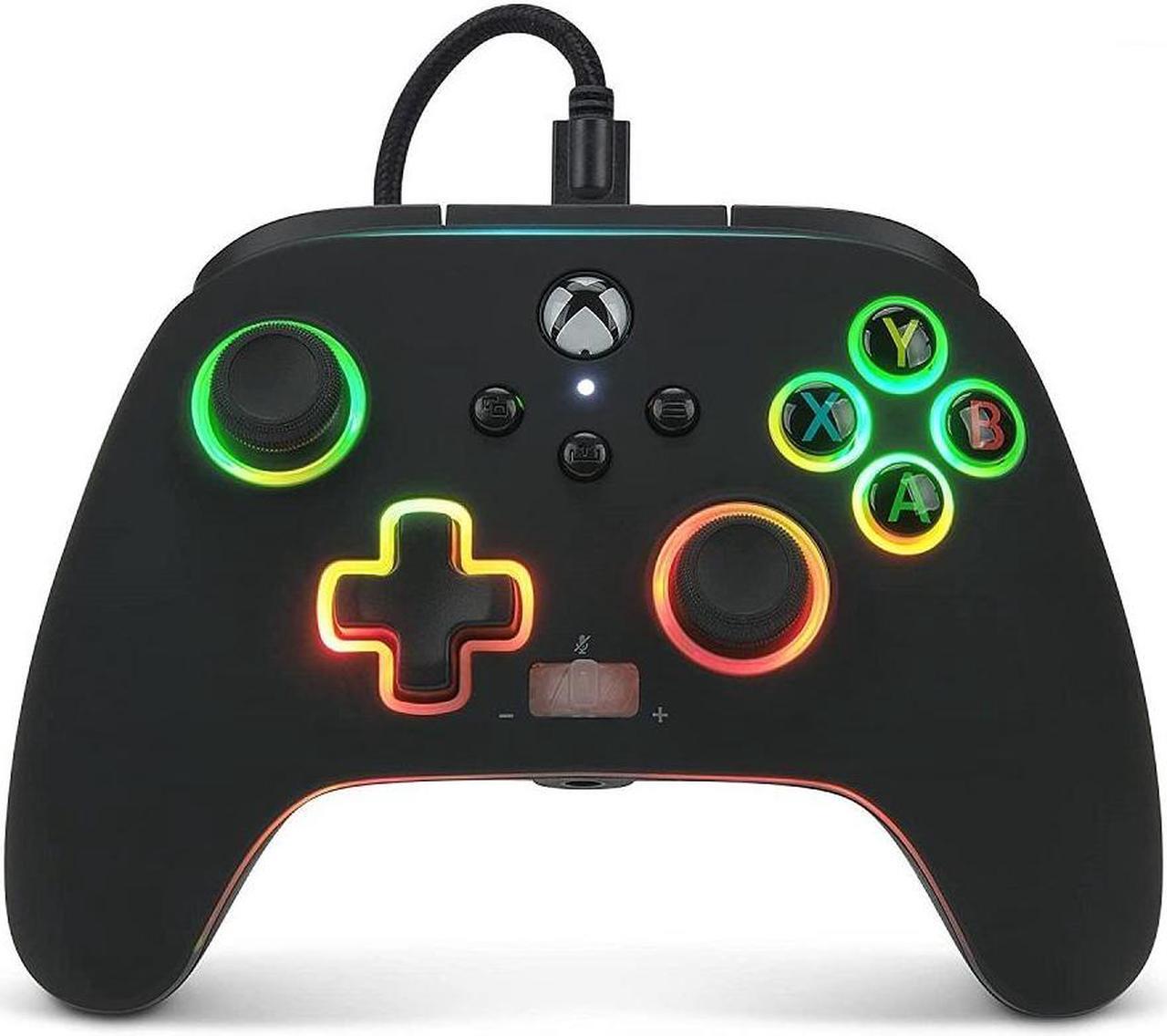 Alt view image 6 of 11 - PowerA Spectra Infinity Enhanced Wired Controller for Xbox Series X|S- Black 1522360-01