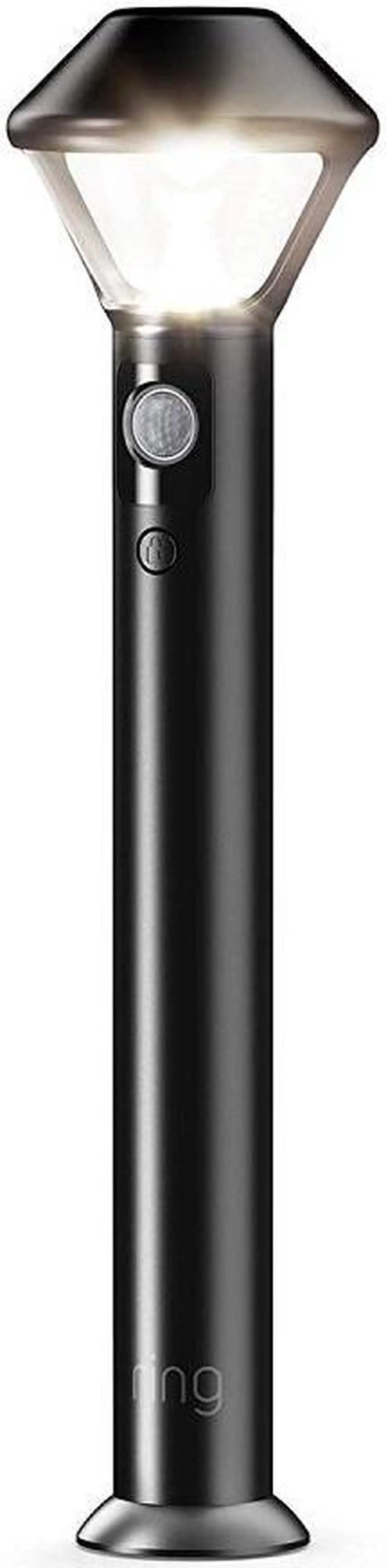 Alt view image 6 of 6 - ring smart lighting  pathlight  black ring bridge required