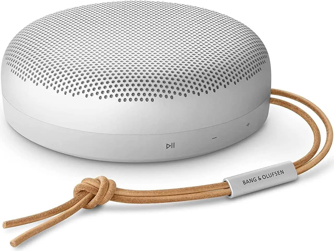 Main image of Bang & Olufsen Beosound A1 2nd Gen Wireless Speaker With Microphone - Grey Mist