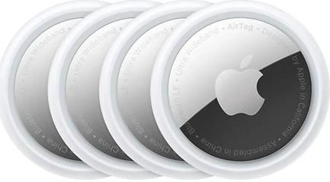 Alt view image 6 of 6 - Apple AirTag 4 Pack