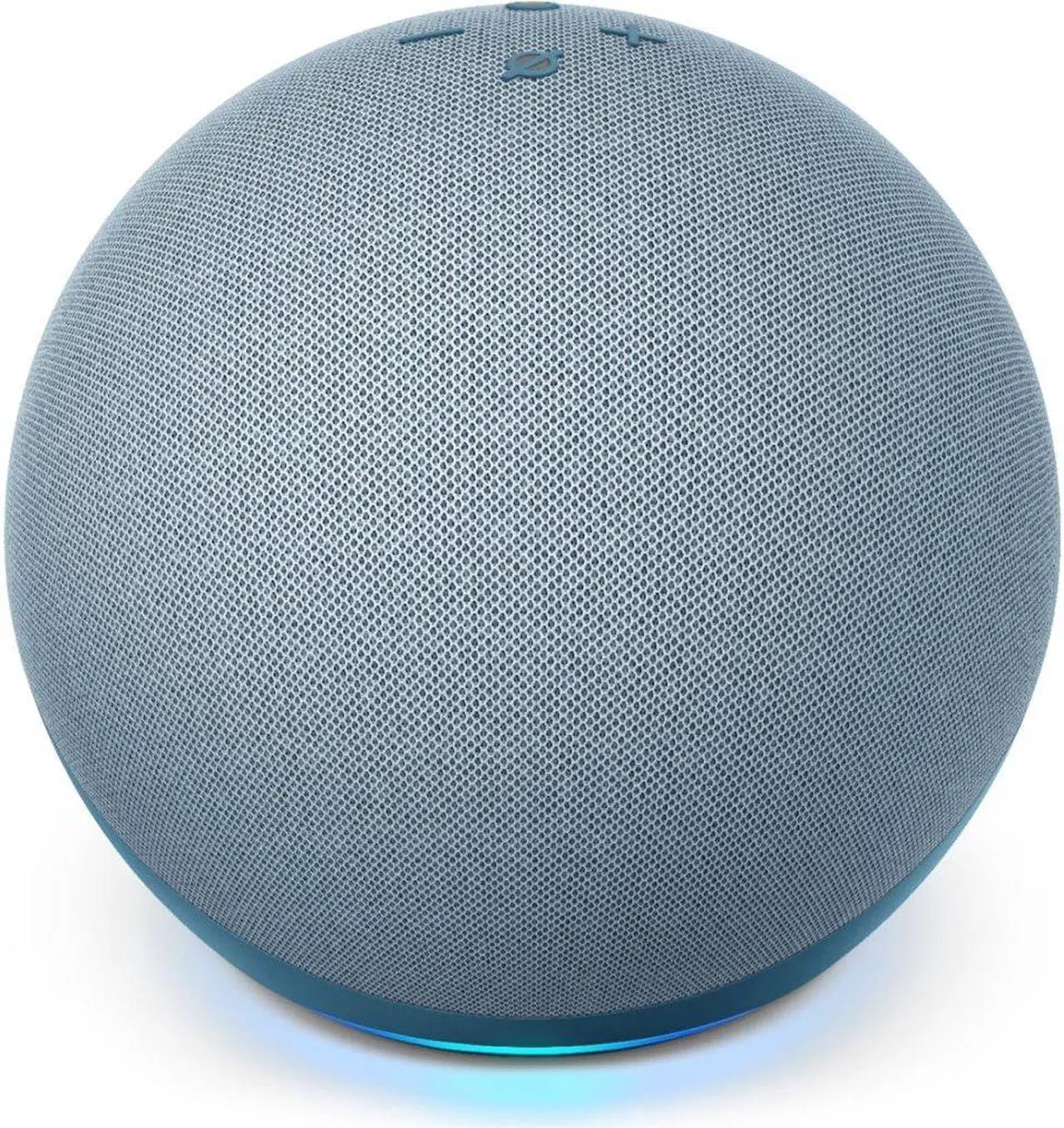 Alt view image 7 of 10 - Amazon Echo Dot 4 Smart Speaker 4th Gen with Alexa Twilight Blue 2020 release B7W64E