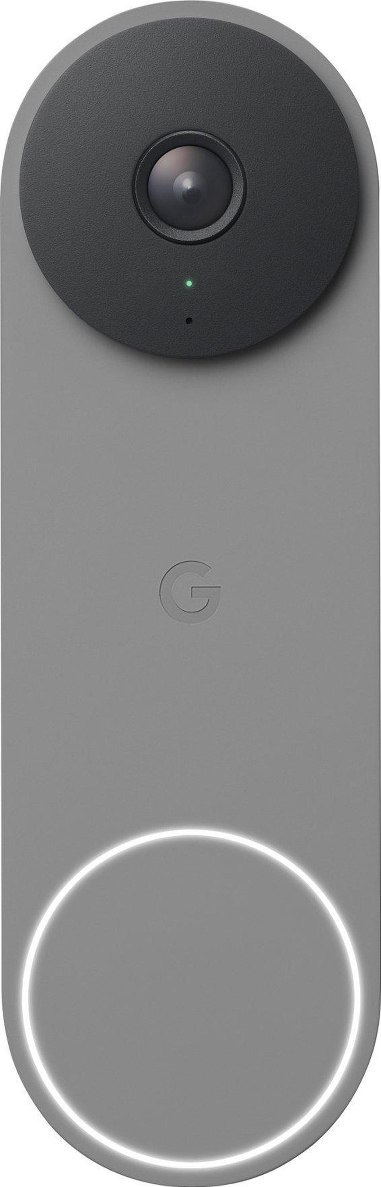 Alt view image 5 of 9 - Google Nest Doorbell 720p Wired Video Security Camera GA03696-US Ash