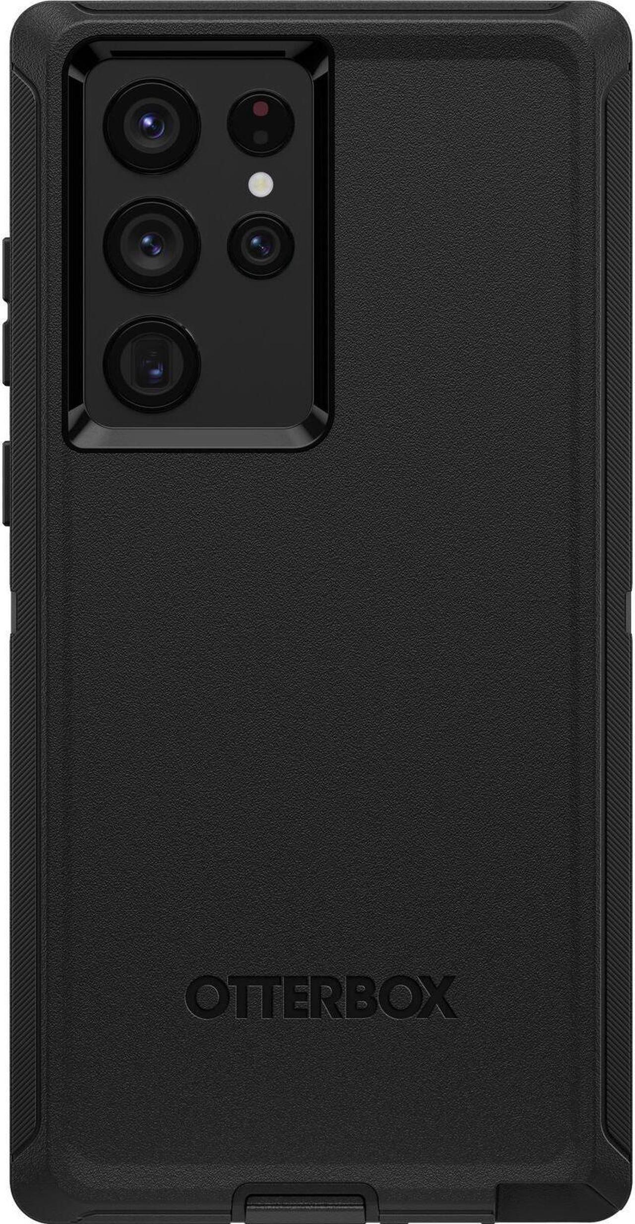 Alt view image 4 of 5 - OtterBox Defender Case and Holster for Samsung Galaxy S22 Ultra - Black
