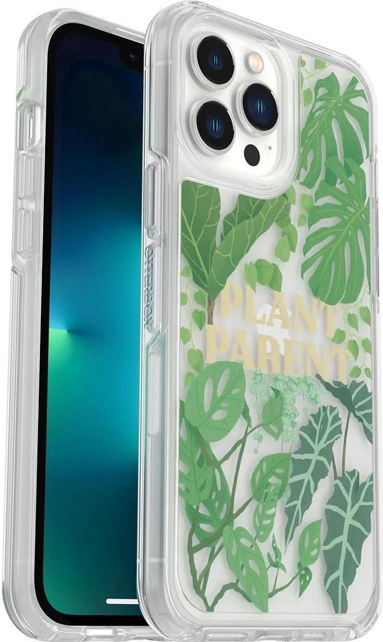 Main image of OtterBox SYMMETRY SERIES Clear Case for Apple iPhone 13 Pro Max - Plant Parent