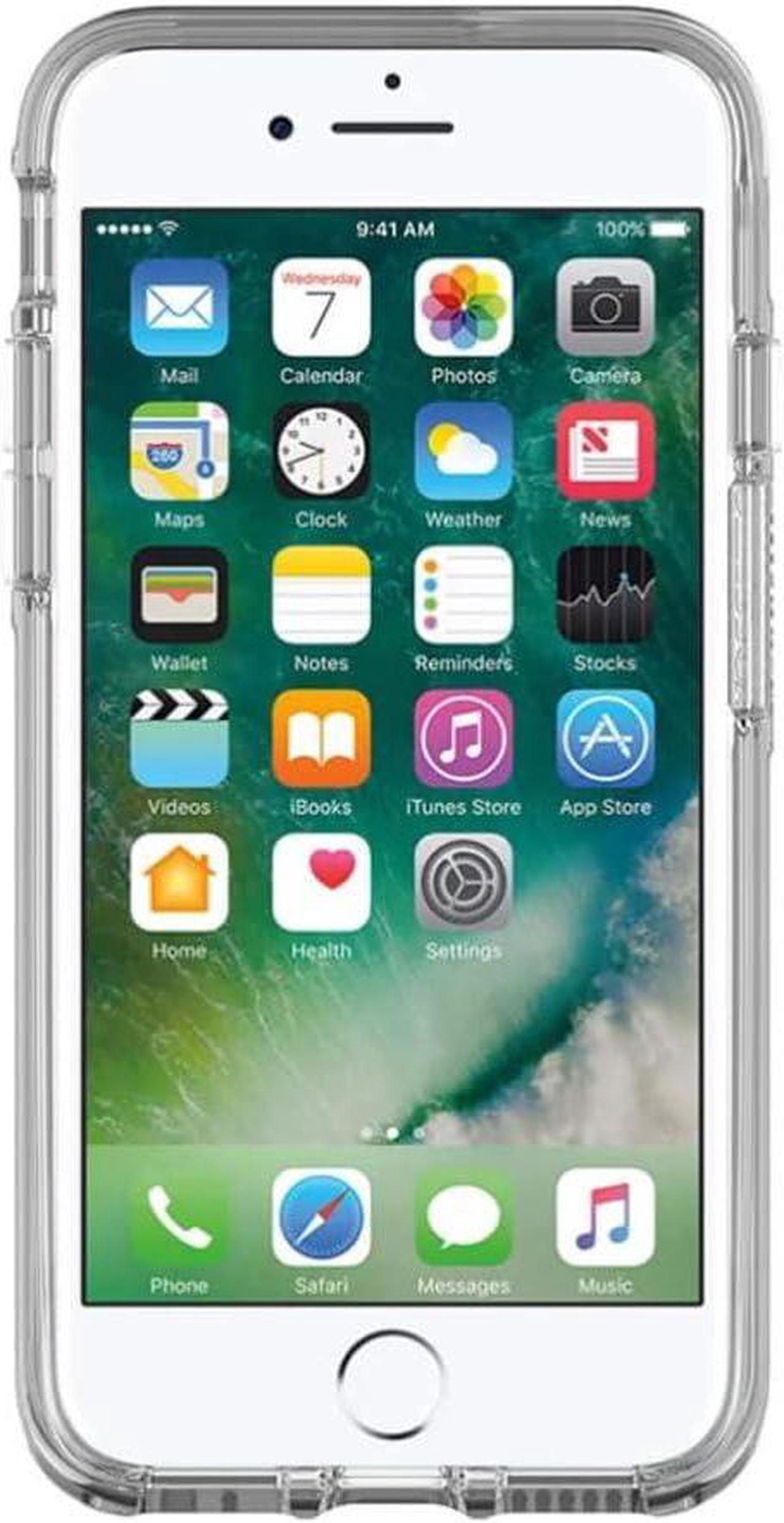 Alt view image 6 of 9 - OtterBox Symmetry Series Clear Crystal Case for iPhone SE (2nd Gen) and iPhone 8 / 7 77-56719