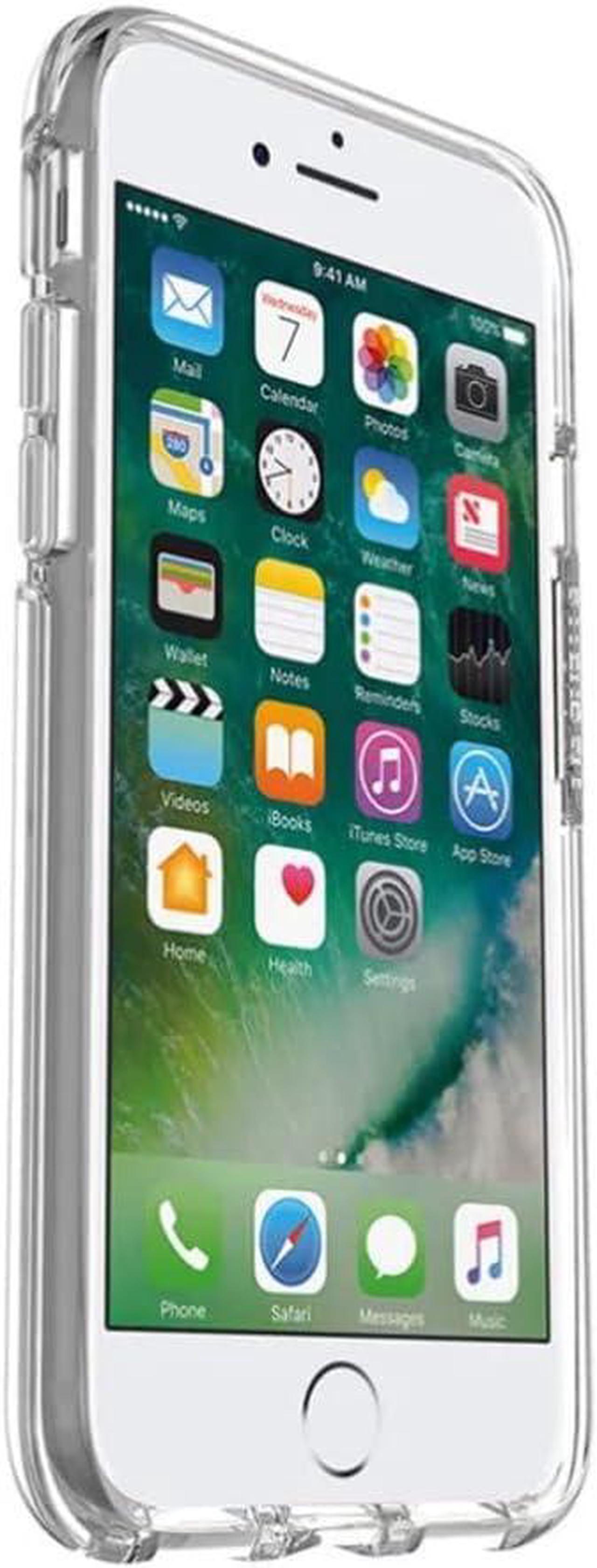 Alt view image 7 of 9 - OtterBox Symmetry Series Clear Crystal Case for iPhone SE (2nd Gen) and iPhone 8 / 7 77-56719
