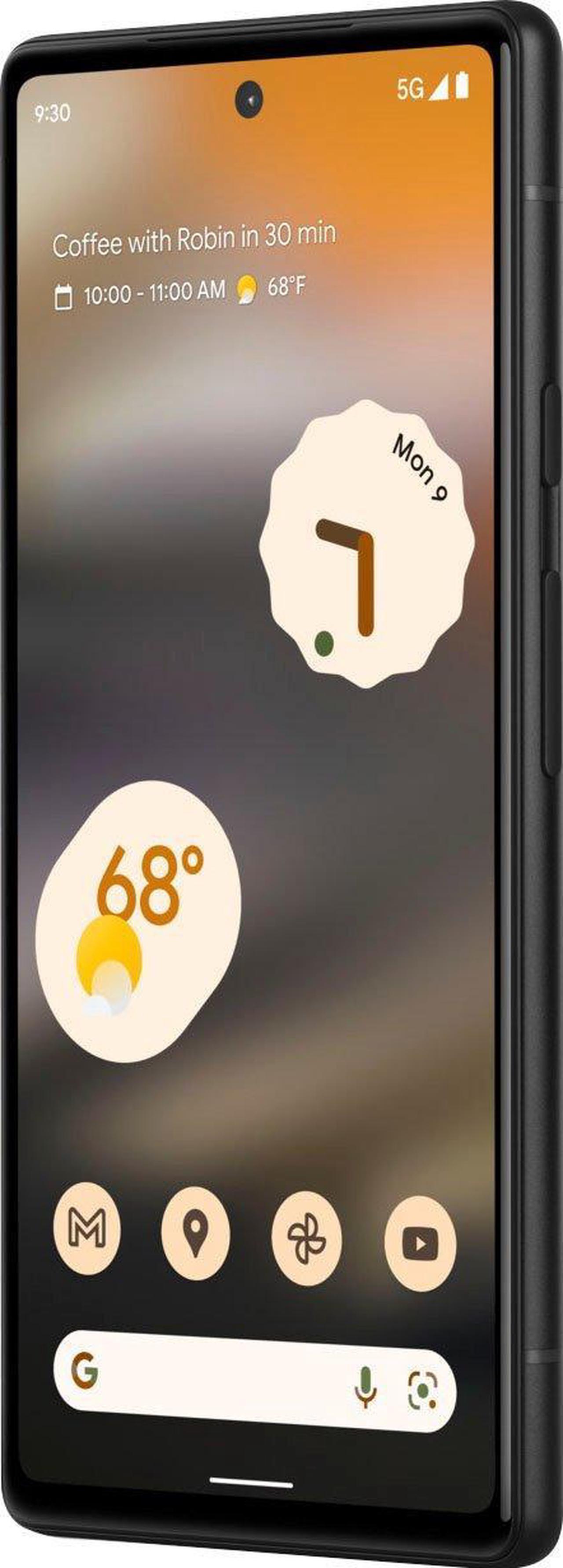 Alt view image 5 of 7 - Google Pixel 6a - 5G Android Phone - Unlocked Smartphone with 12 Megapixel Camera and 24-Hour Battery - Charcoal
Smart Cell Phone