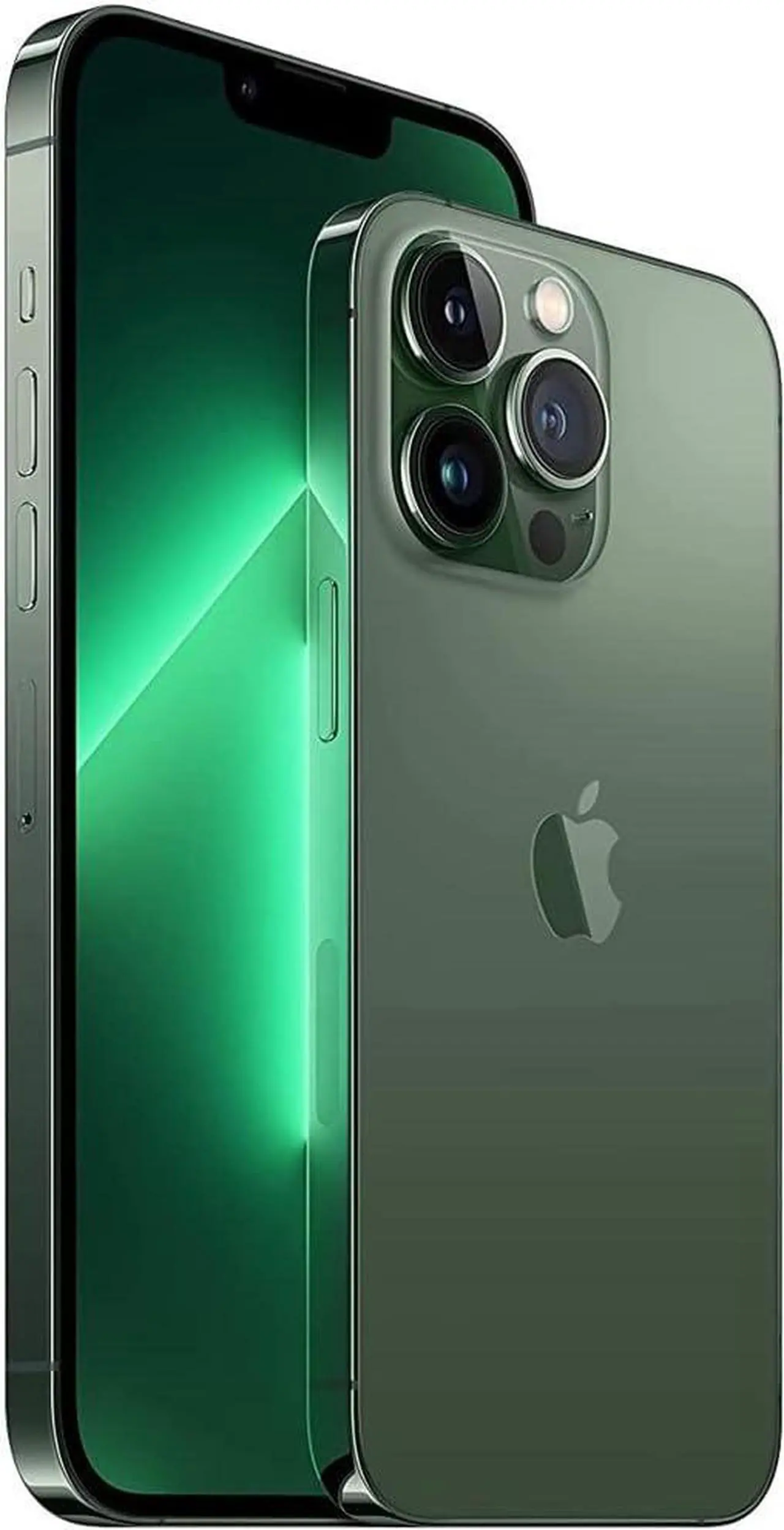 Alt view image 3 of 4 - Apple iPhone 13 Pro Max 128GB, Refurbished Unlocked Cell Phone, Green - Very Good Condition (Grade B)