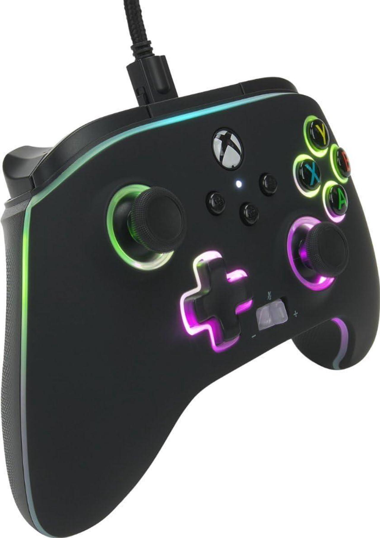 Alt view image 11 of 11 - PowerA Spectra Infinity Enhanced Wired Controller for Xbox Series X|S- Black 1522360-01