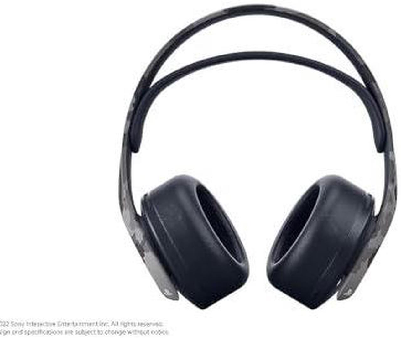 Alt view image 13 of 14 - Sony PULSE 3D Wireless Headset for PS5, PS4, and PC Gray Camouflage Model 1000030605