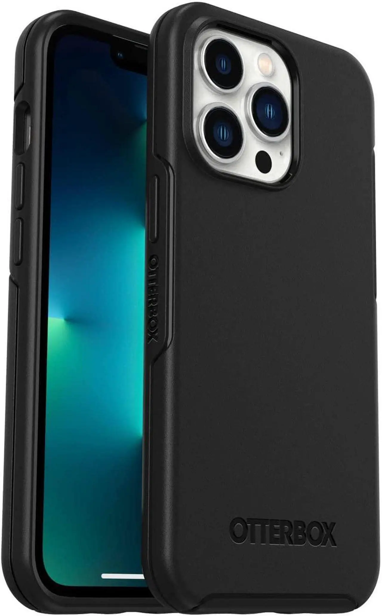 Alt view image 3 of 3 - OtterBox SYMMETRY SERIES+ Case with MagSafe for Apple iPhone 13 Pro - Black