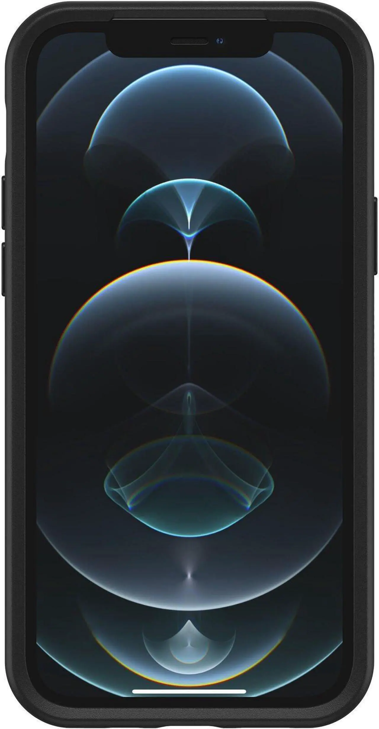 Alt view image 4 of 4 - OtterBox Symmetry Series Hybrid Case for Apple iPhone 12 / iPhone 12 Pro - Black