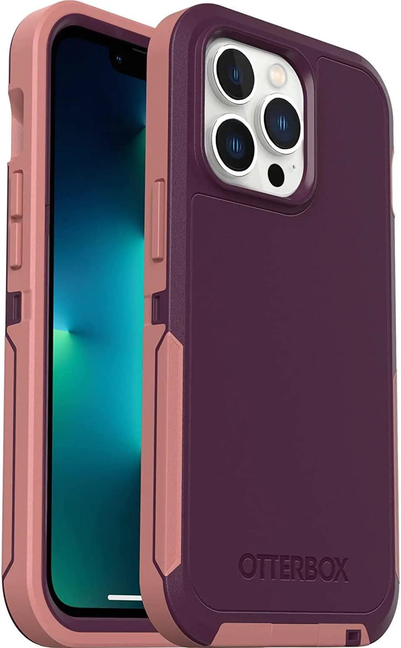 Alt view image 3 of 3 - OtterBox DEFENDER SERIES XT Case w/ MagSafe for iPhone 13 Pro -Purple Perception