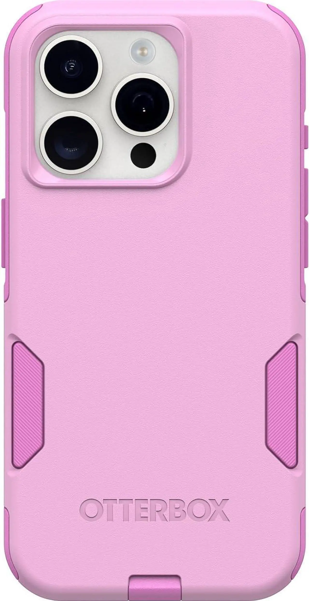 Alt view image 2 of 3 - OtterBox COMMUTER SERIES MagSafe Case for iPhone 15 - Run Wildflower (Pink)