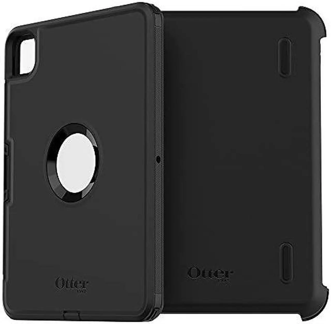 Alt view image 3 of 4 - OtterBox DEFENDER SERIES Case & Stand for iPad Pro 11-inch 2nd Gen - Black