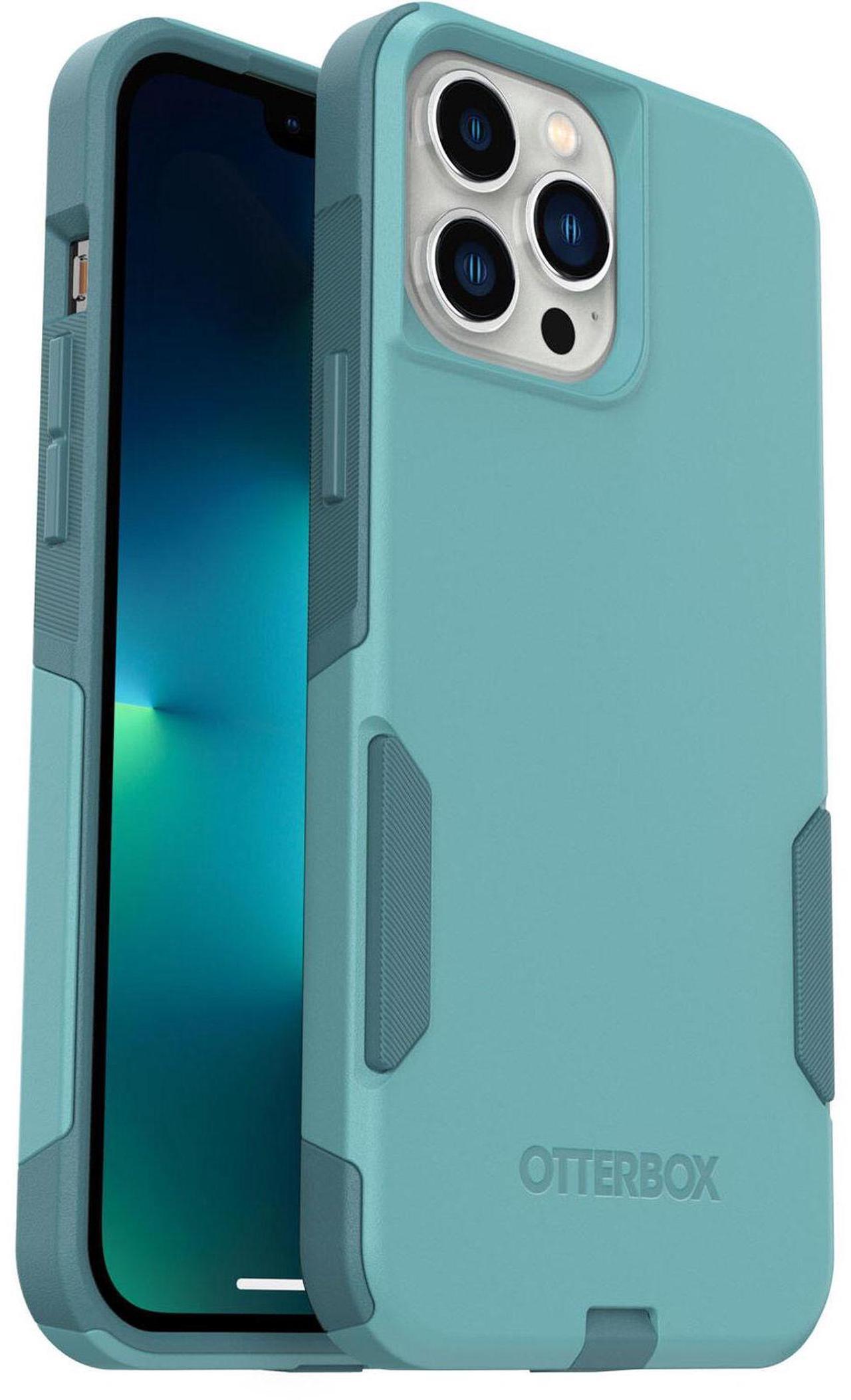 Main image of OtterBox COMMUTER SERIES Case for iPhone 13 Pro Max/12 Pro Max - Riveting Way (Teal)