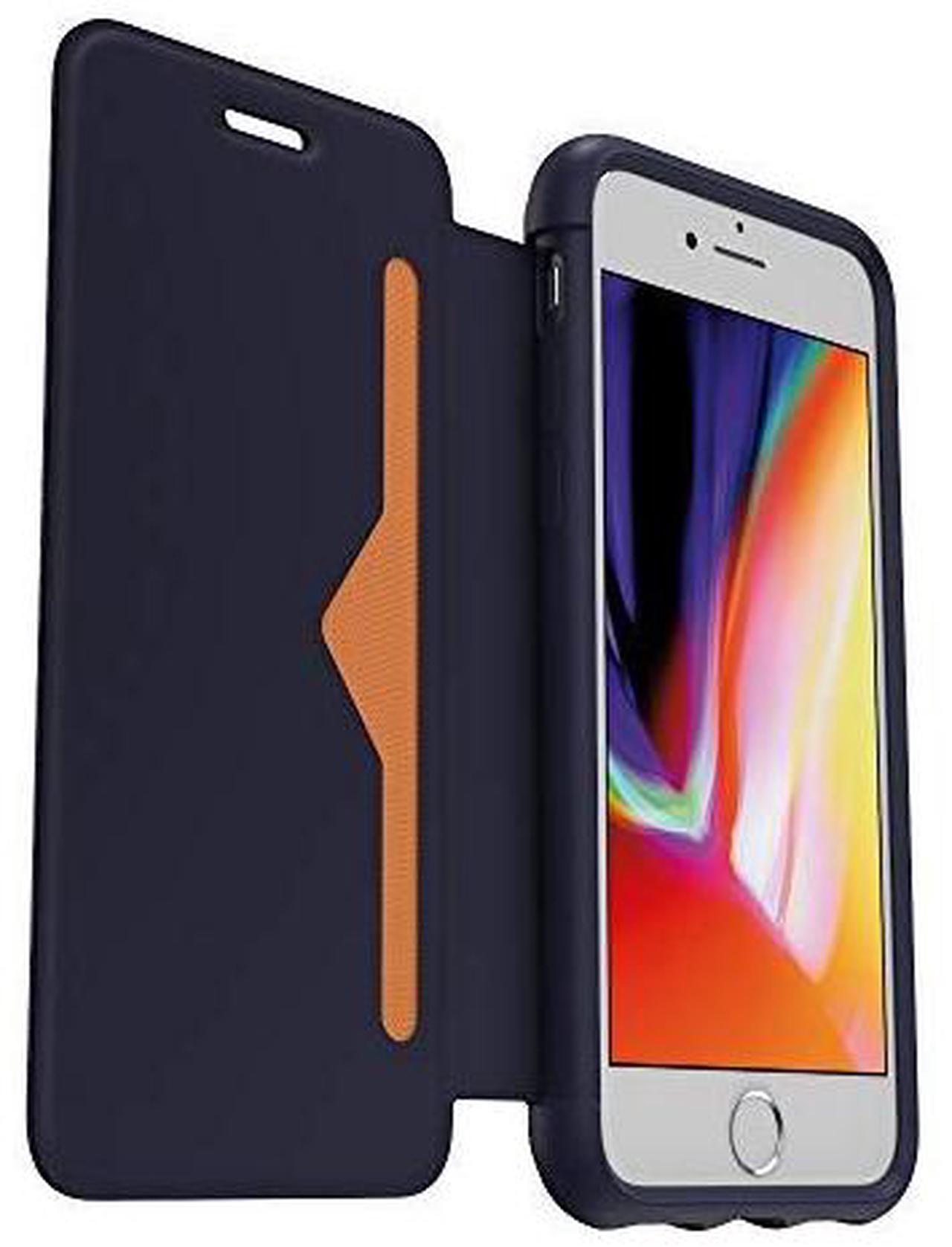 Alt view image 2 of 3 - OtterBox Symmetry Series Folio Carrying Case (Folio) for iPhone 8, iPhone 7 - Maritime Blue