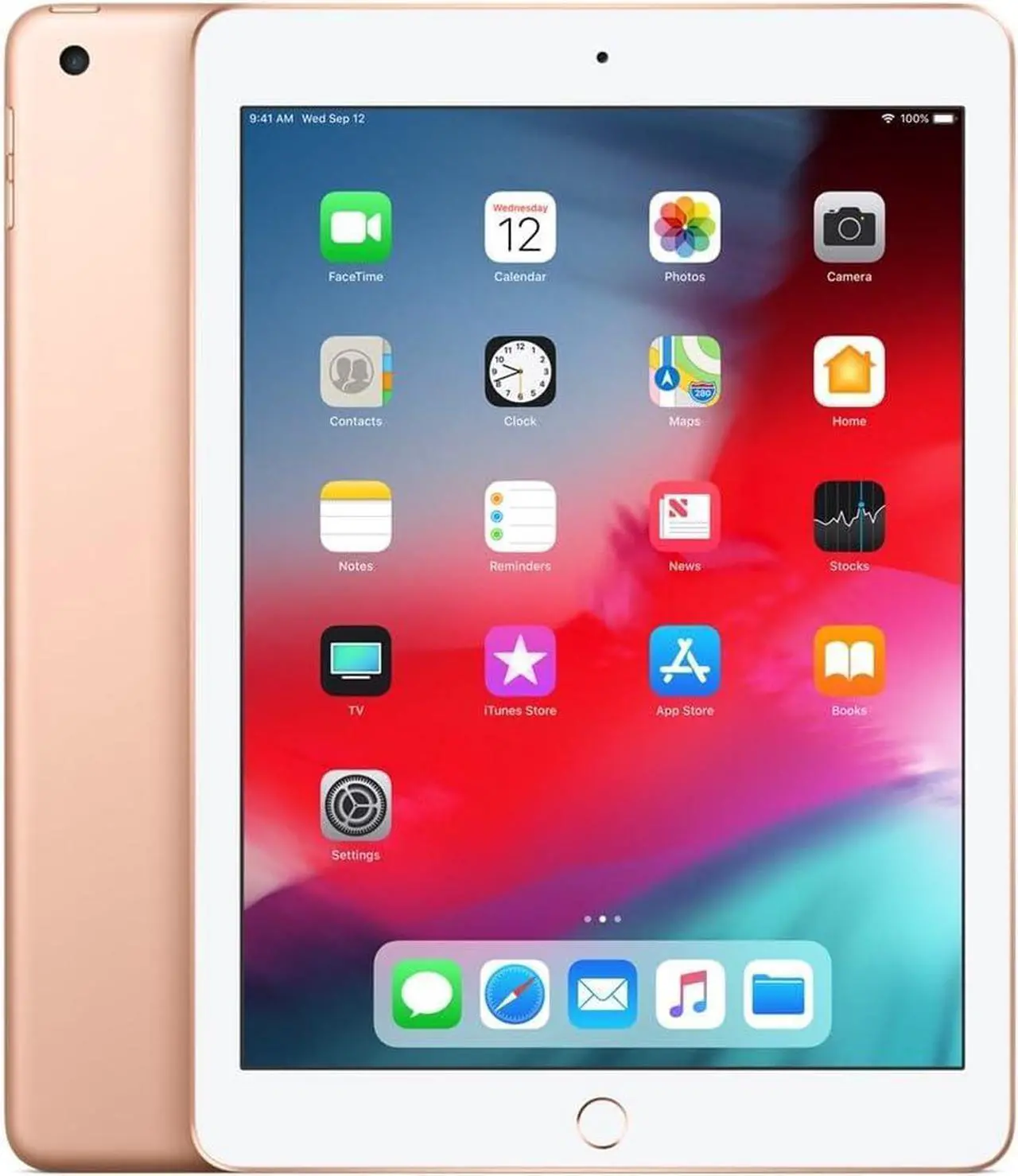 Alt view image 17 of 19 - Apple iPad 2018 9.7" Tablet (6th Generation, 128GB, Wi-Fi Only, Gold)