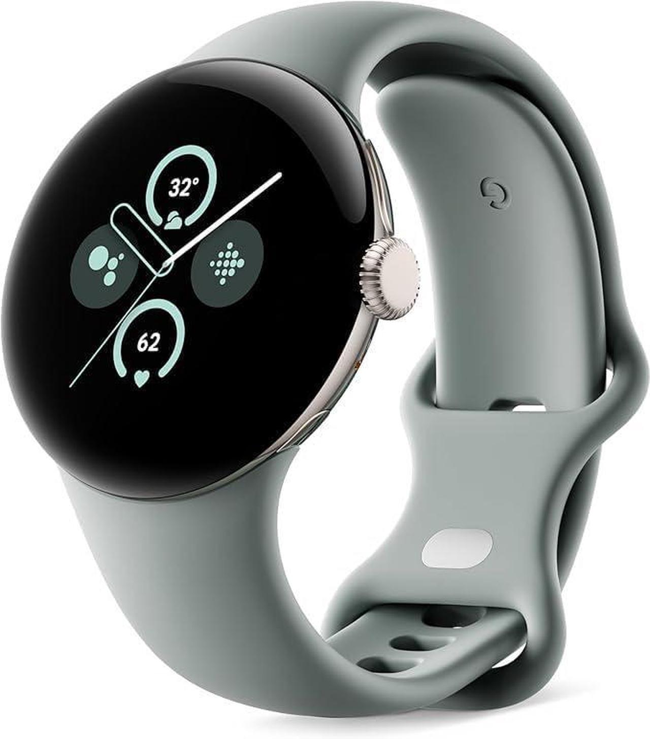 Main image of Google Pixel Watch 2 (GPS + LTE) 41mm Champagne Gold Aluminum Hazel Active Band