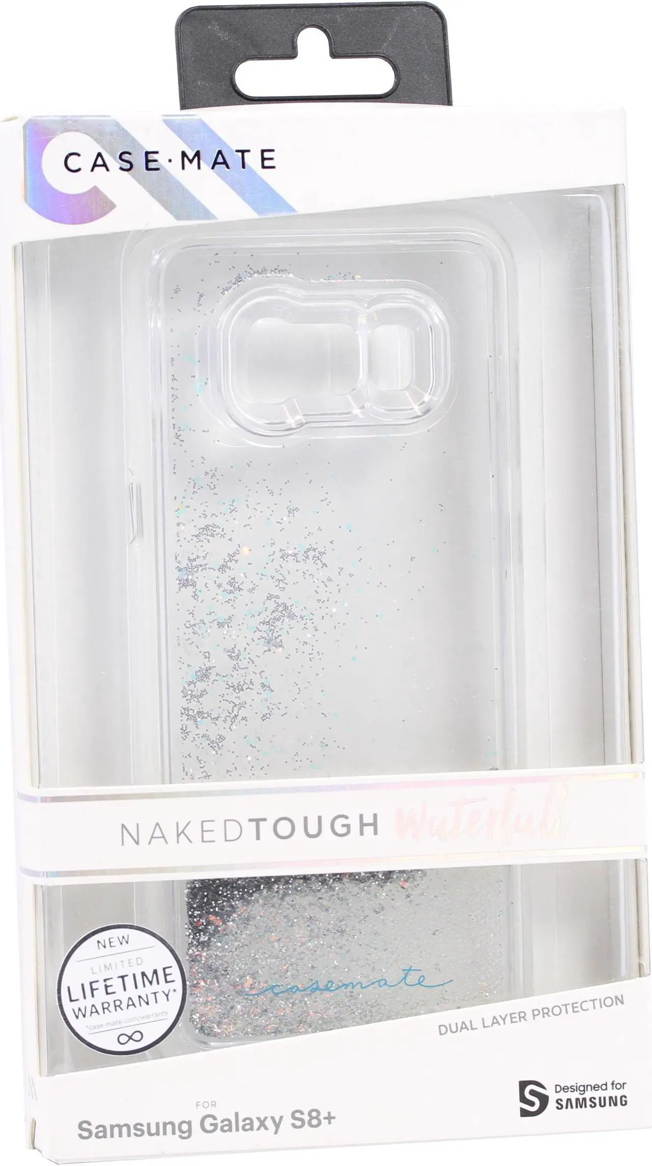 Alt view image 7 of 8 - Case Mate Samsung Galaxy S8 Plus Waterfall Series Case - Iridescent