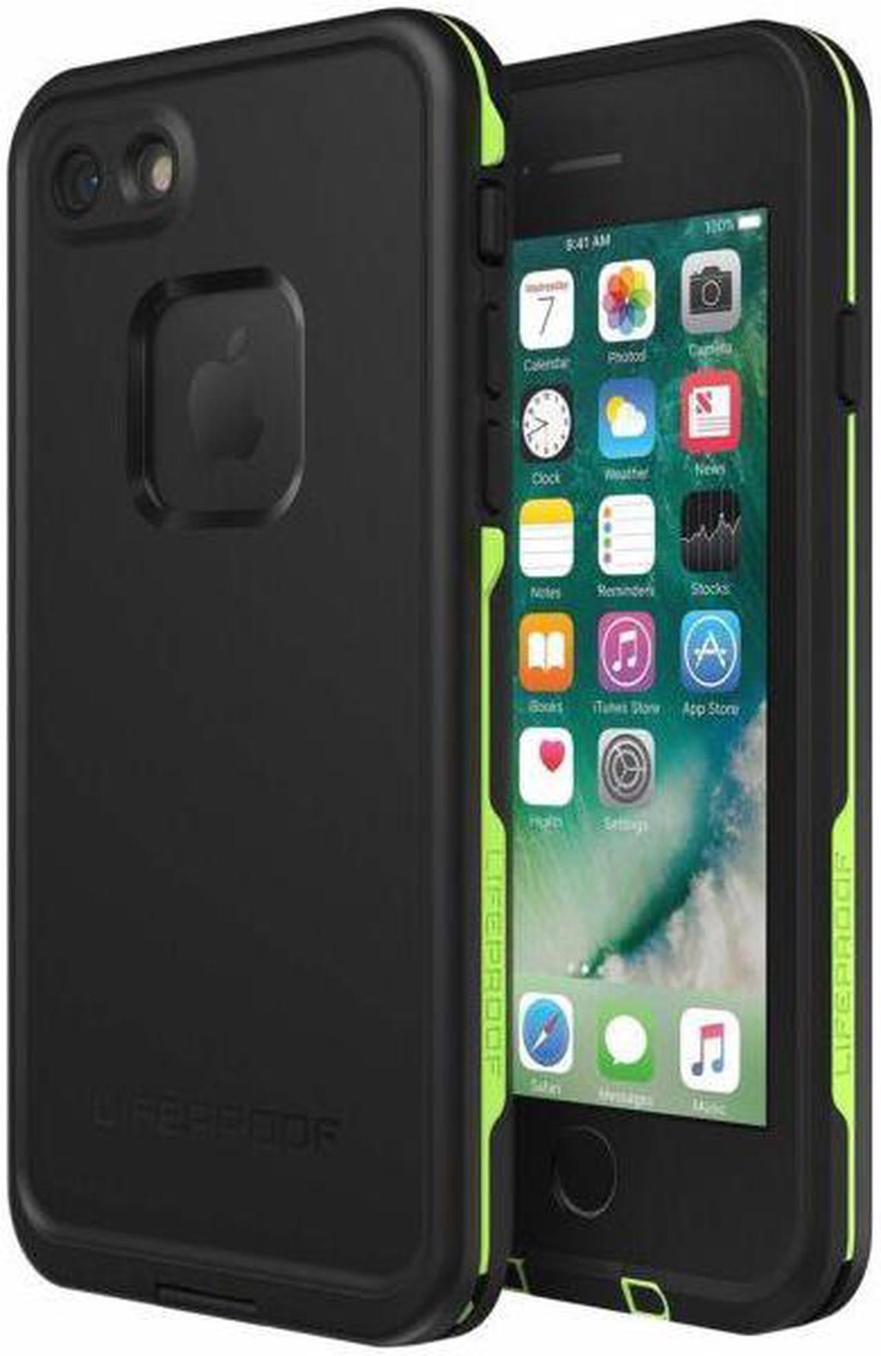 APPLE IPHONE 8/7 LIFEPROOF FRE CASE-NIGHT LITE (BLACK, LIME, BLACK)