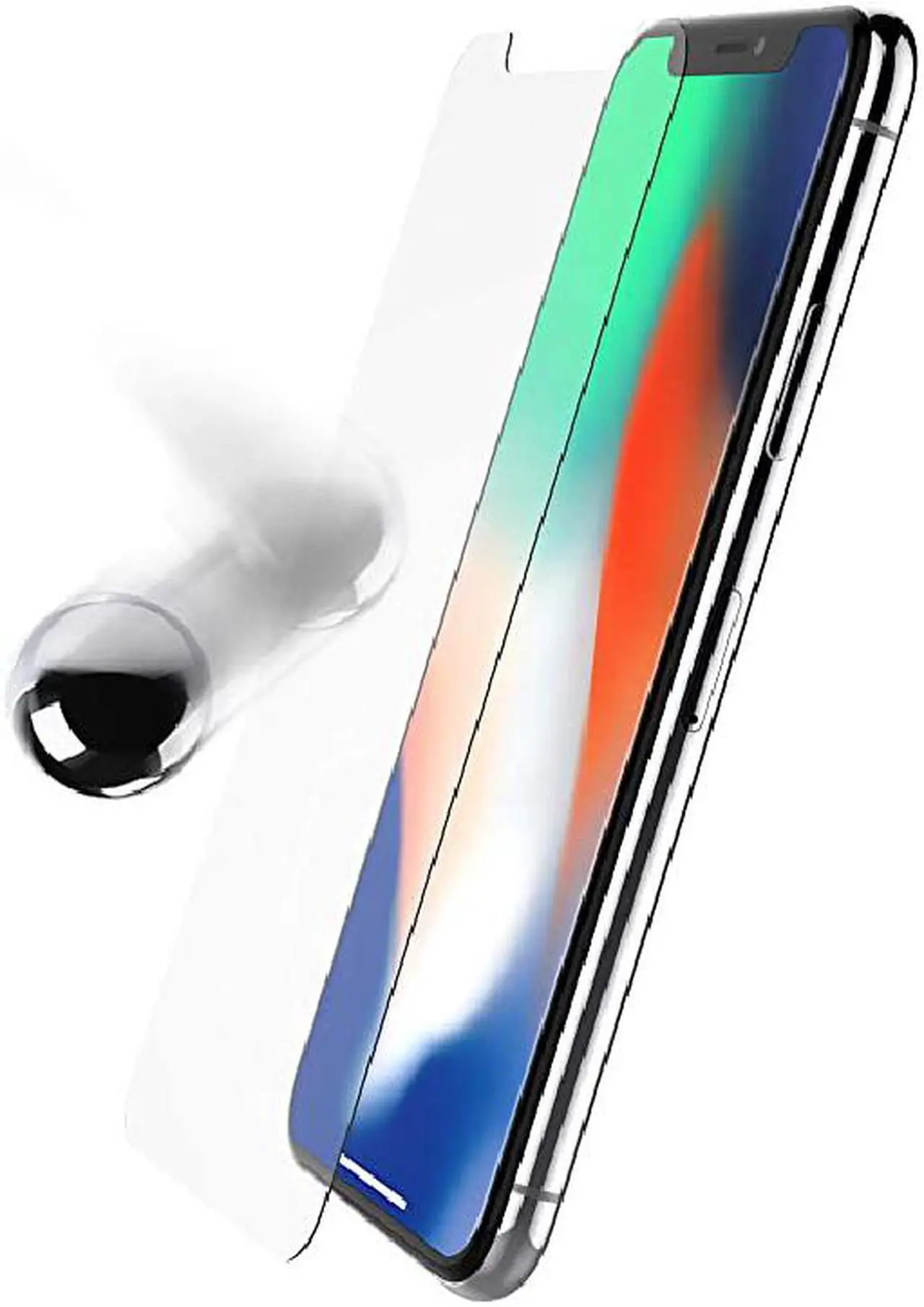 Main image of OtterBox ALPHA GLASS SERIES Screen Protector for iPhone Xs Max - Clear