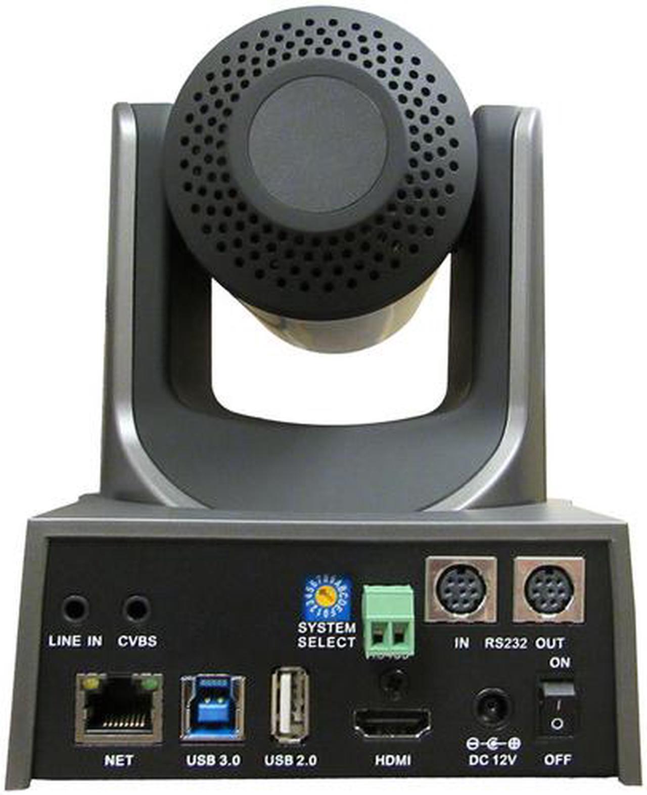 Alt view image 2 of 8 - PTZ Optics PT12X-USB-GY-G2
Gen2 Live Streaming Camera (Gray)