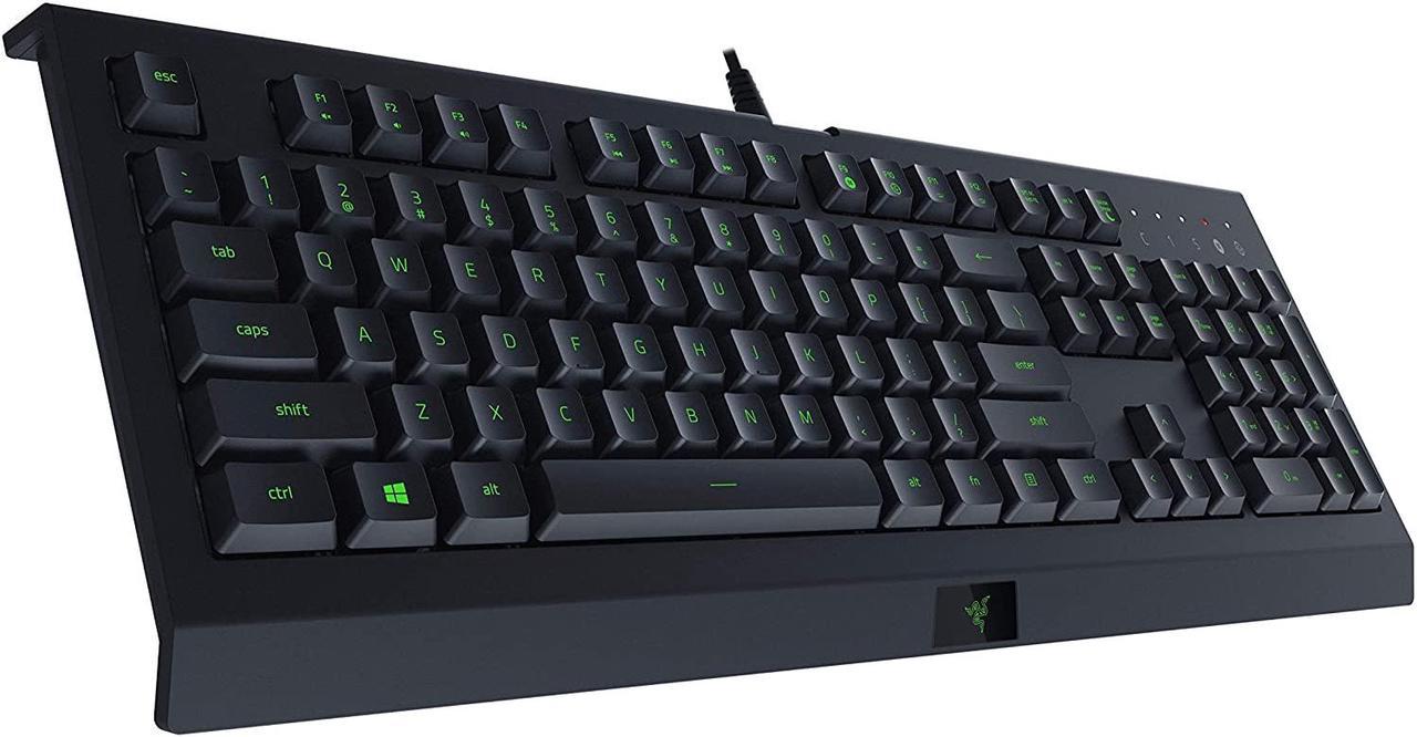 Razer Cynosa Lite Gaming Keyboard: Customizable Single Zone Chroma RGB Lighting - Spill-Resistant Design - Programmable Macro Functionality - Quiet & Cushioned