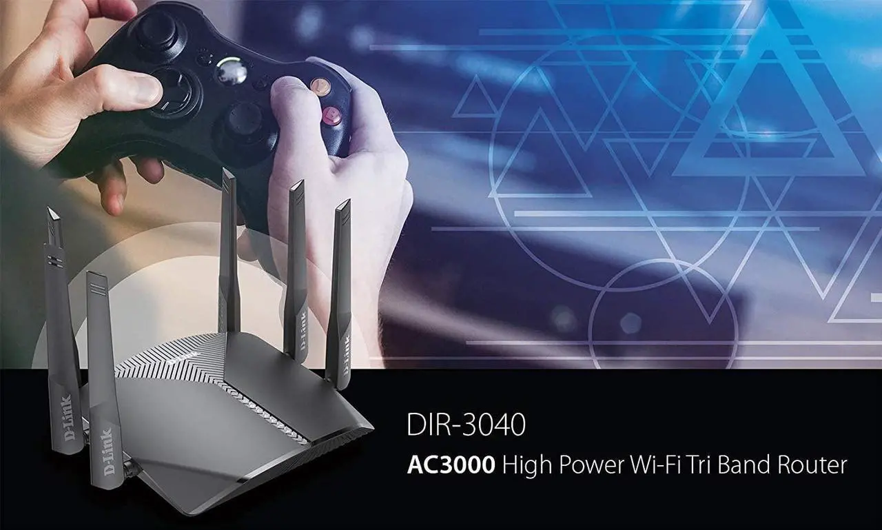 Alt view image 5 of 20 - D-Link WiFi Router AC3000 Mesh Smart Internet Network Works with Alexa & Google Assistant, MU-MIMO Tri Band Gigabit Gaming Mesh (DIR-3040-US)