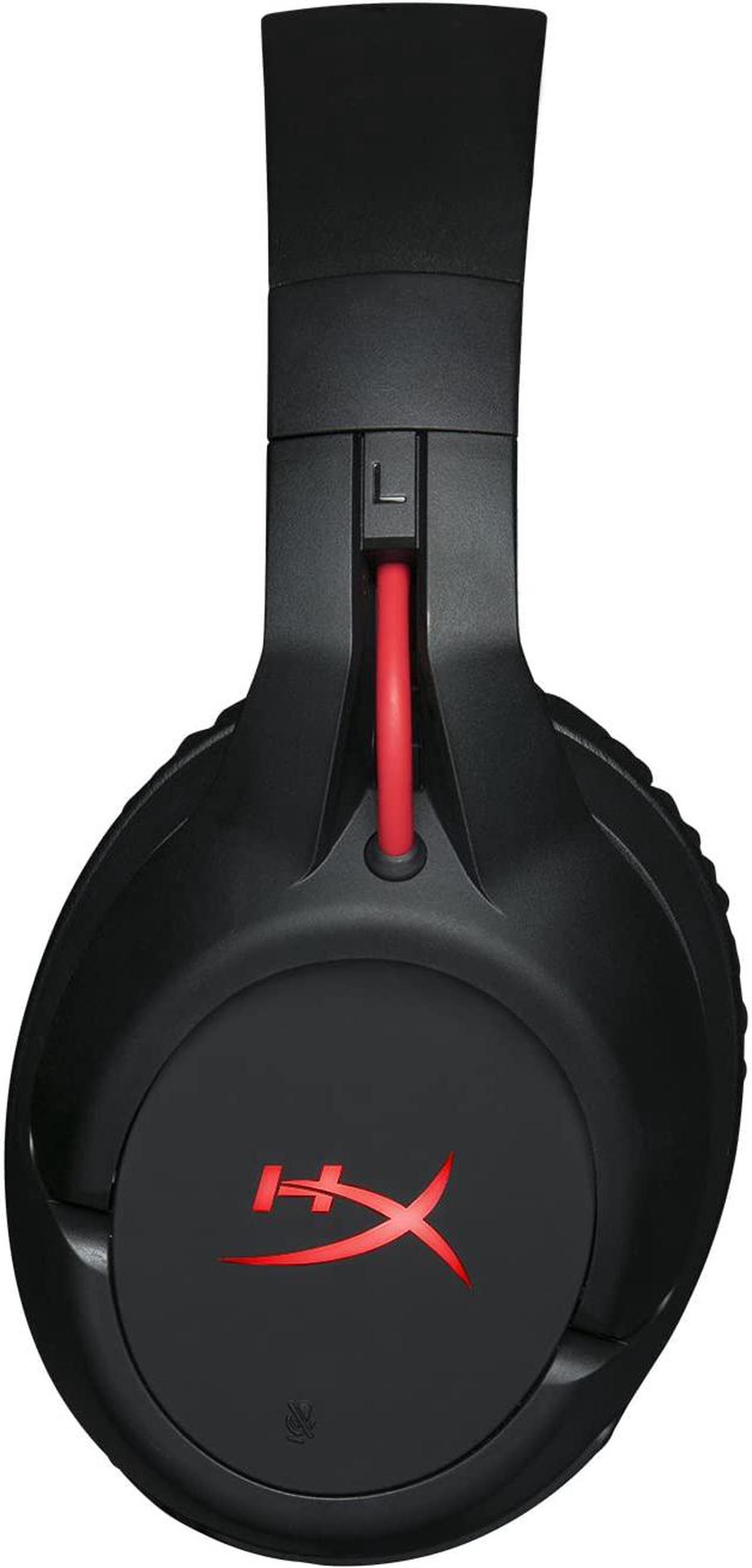 Alt view image 2 of 4 - HyperX Cloud Flight - Wireless Gaming Headset, with Long Lasting Battery Upto 30 Hours of Use, Detachable Noise Cancelling Microphone, Red LED Light, Bass, Comfortable Memory Foam, PS4, PC, PS4 Pro