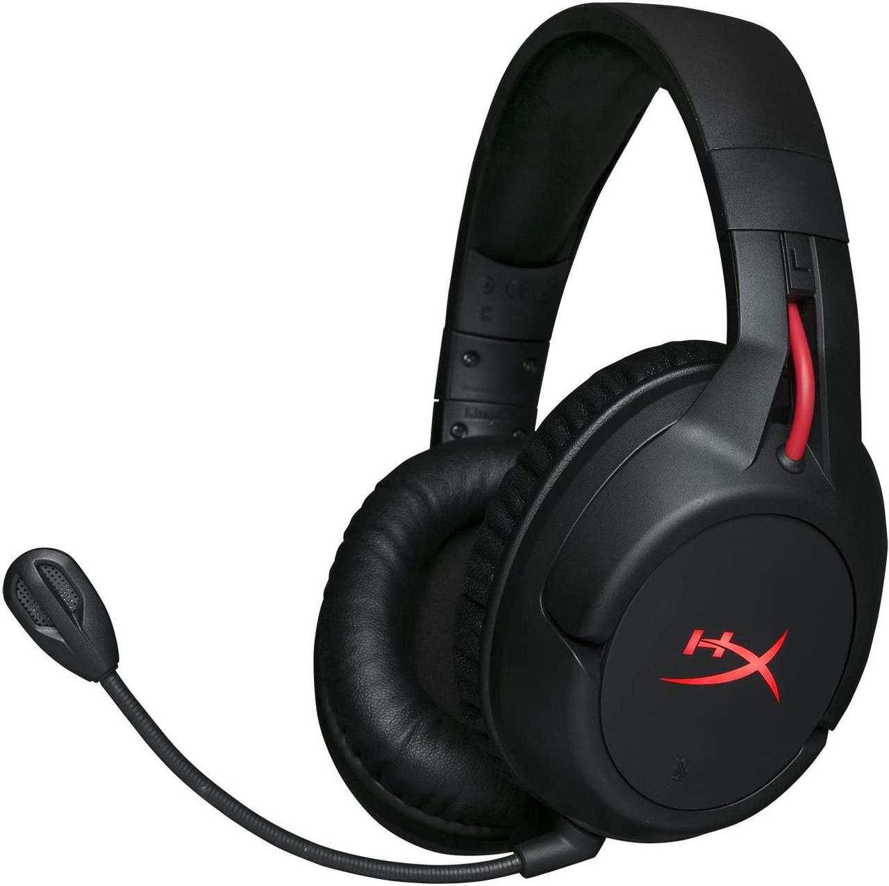 Main image of HyperX Cloud Flight - Wireless Gaming Headset, with Long Lasting Battery Upto 30 Hours of Use, Detachable Noise Cancelling Microphone, Red LED Light, Bass, Comfortable Memory Foam, PS4, PC, PS4 Pro