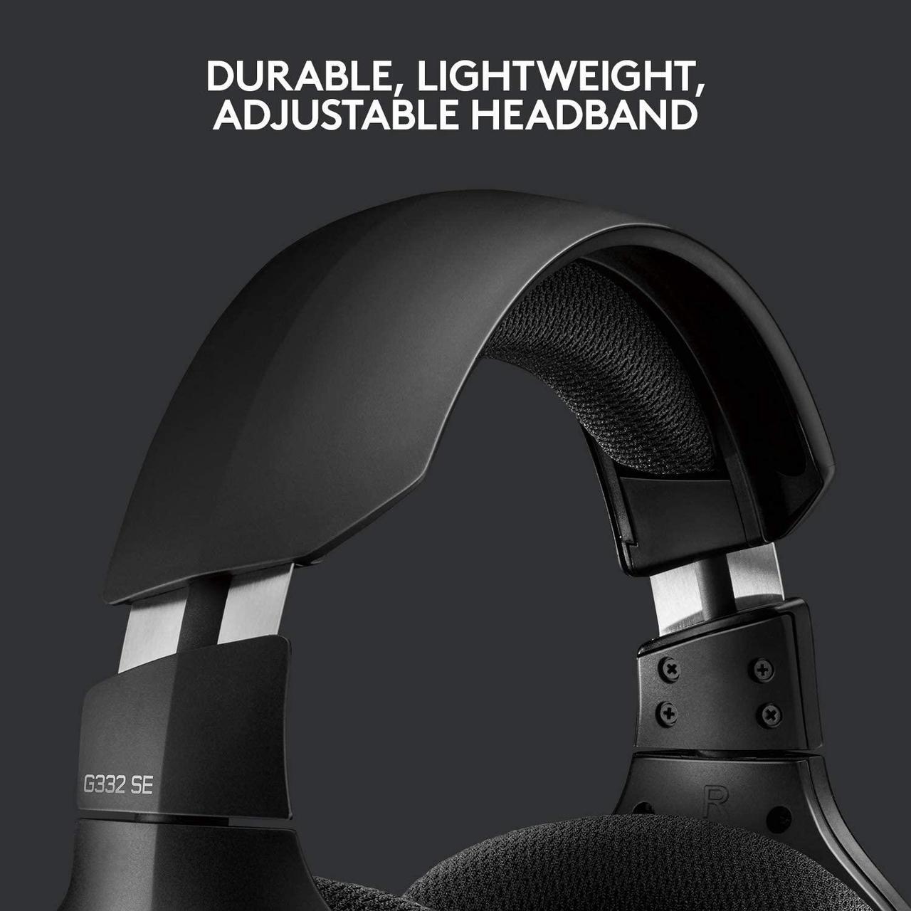 Alt view image 4 of 5 - Logitech G332 SE 3.5mm Connector Gaming Headset