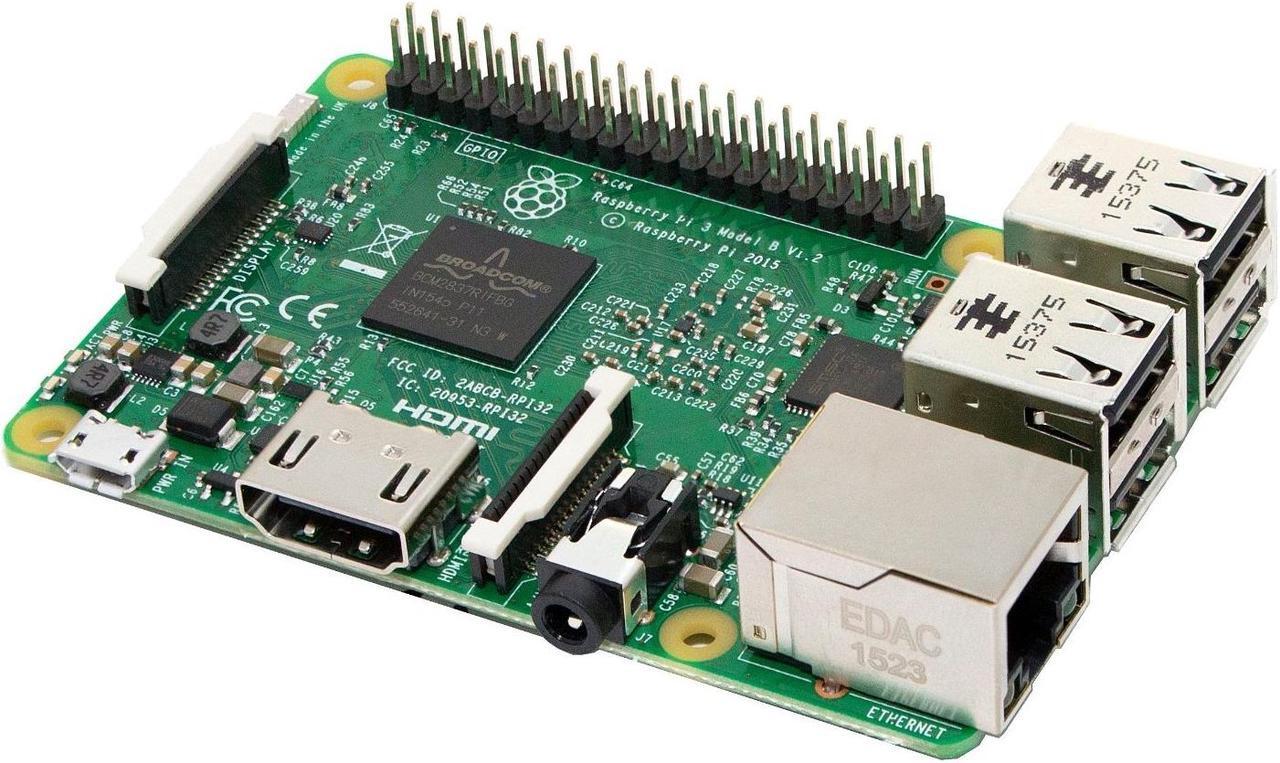 Alt view image 2 of 2 - Raspberry PI 3 Model B A1.2GHz 64-bit quad-core ARMv8 CPU, 1GB RAM