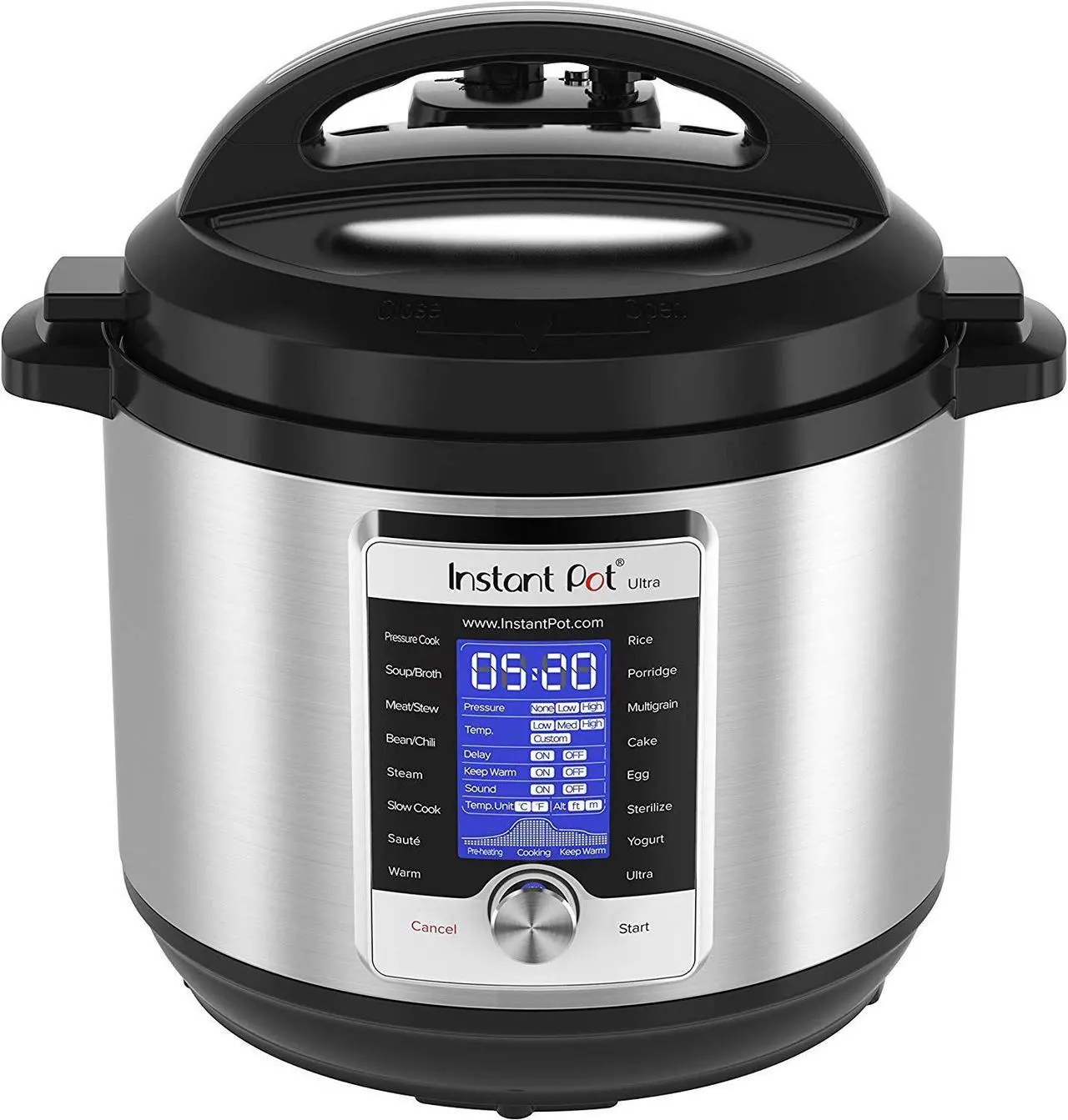 Main image of Instant Pot Ultra 8 Qt 10-in-1 Multi - Use Programmable Pressure Cooker Slow Cooker, Rice Cooker, Yogurt Maker, Cake Maker Egg Cooker Saute Steamer Warmer and Sterilizer