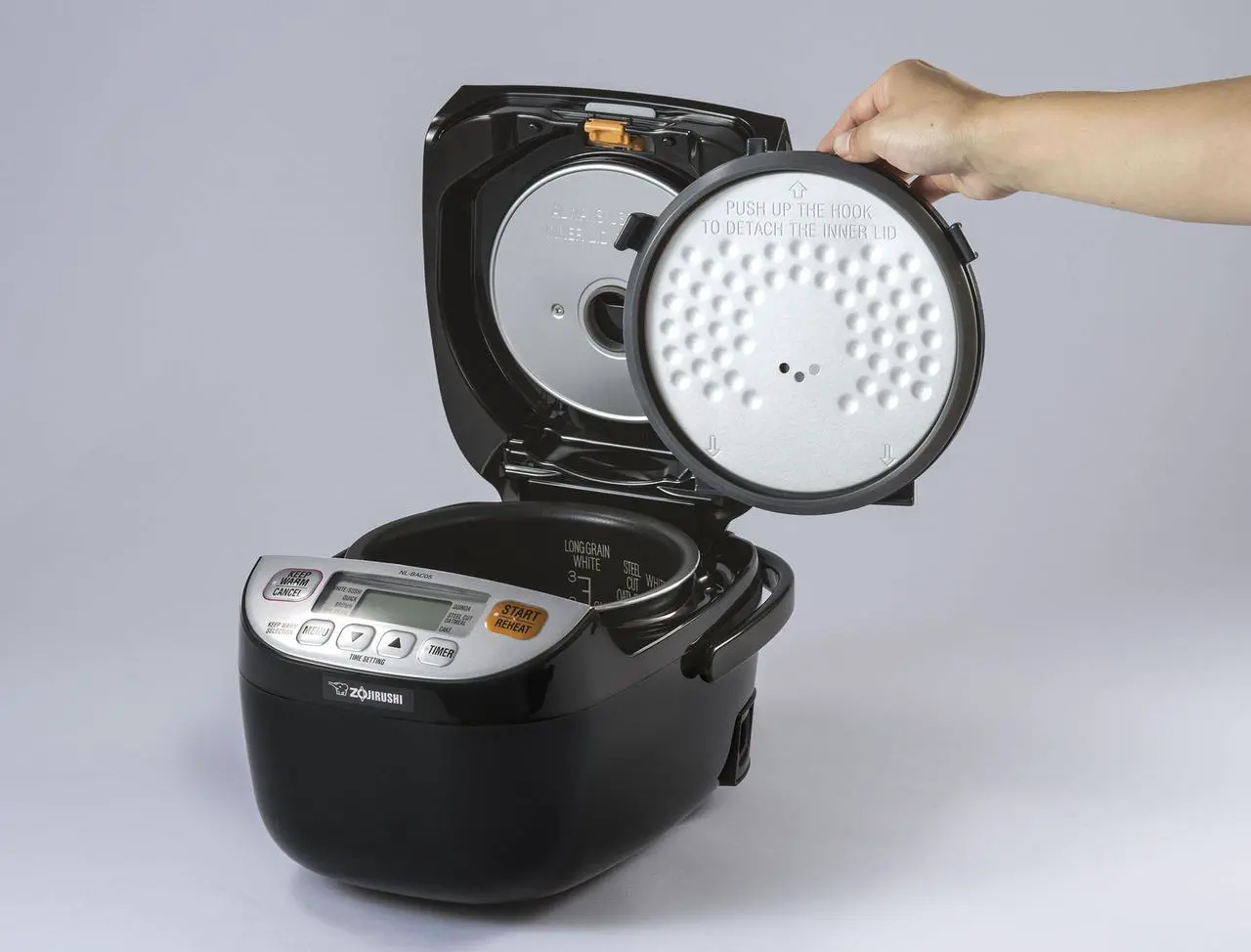 Alt view image 6 of 8 - Zojirushi Micom Rice Cooker & Warmer (NL-BAC05)